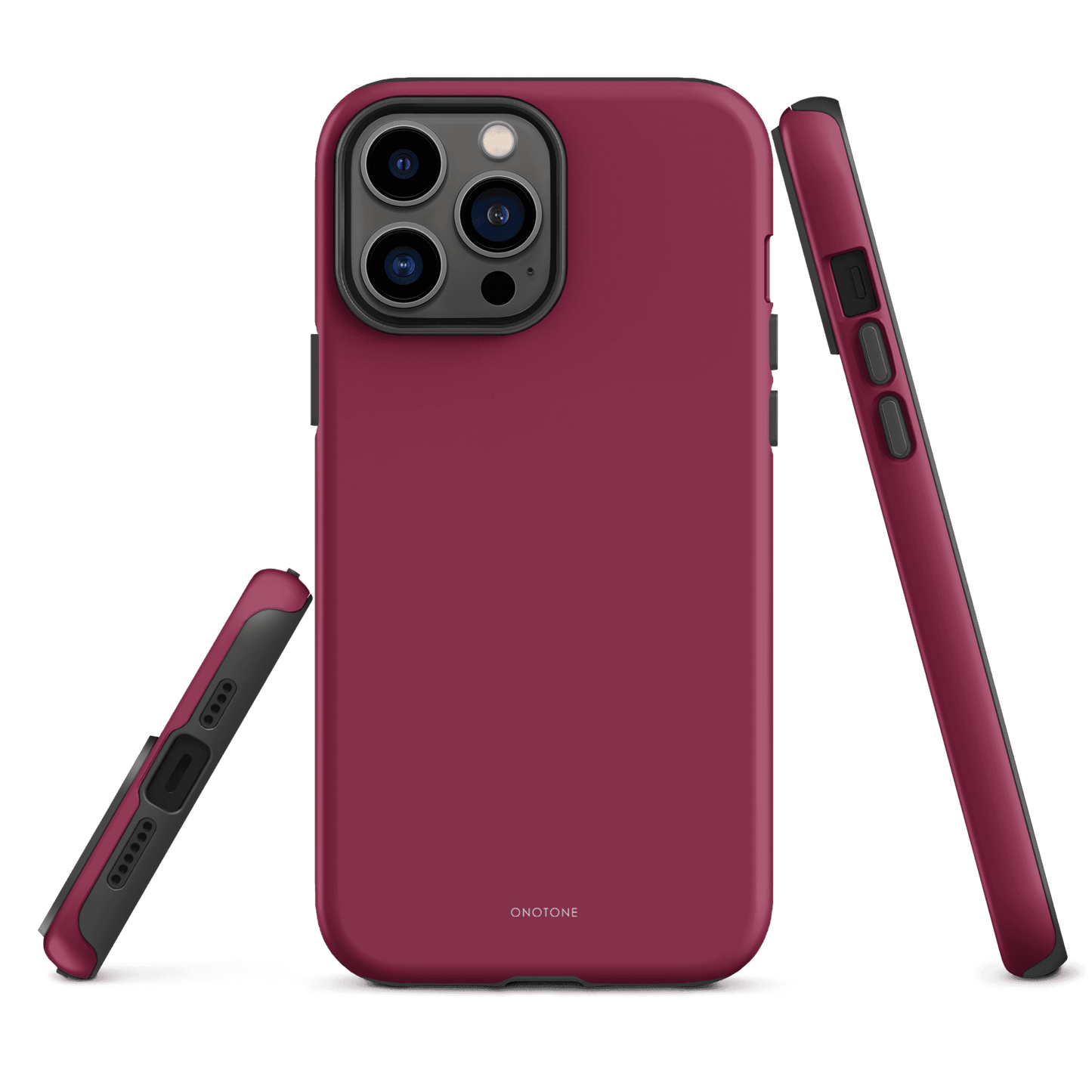 Solid Color red iPhone® Case - Pantone® 208