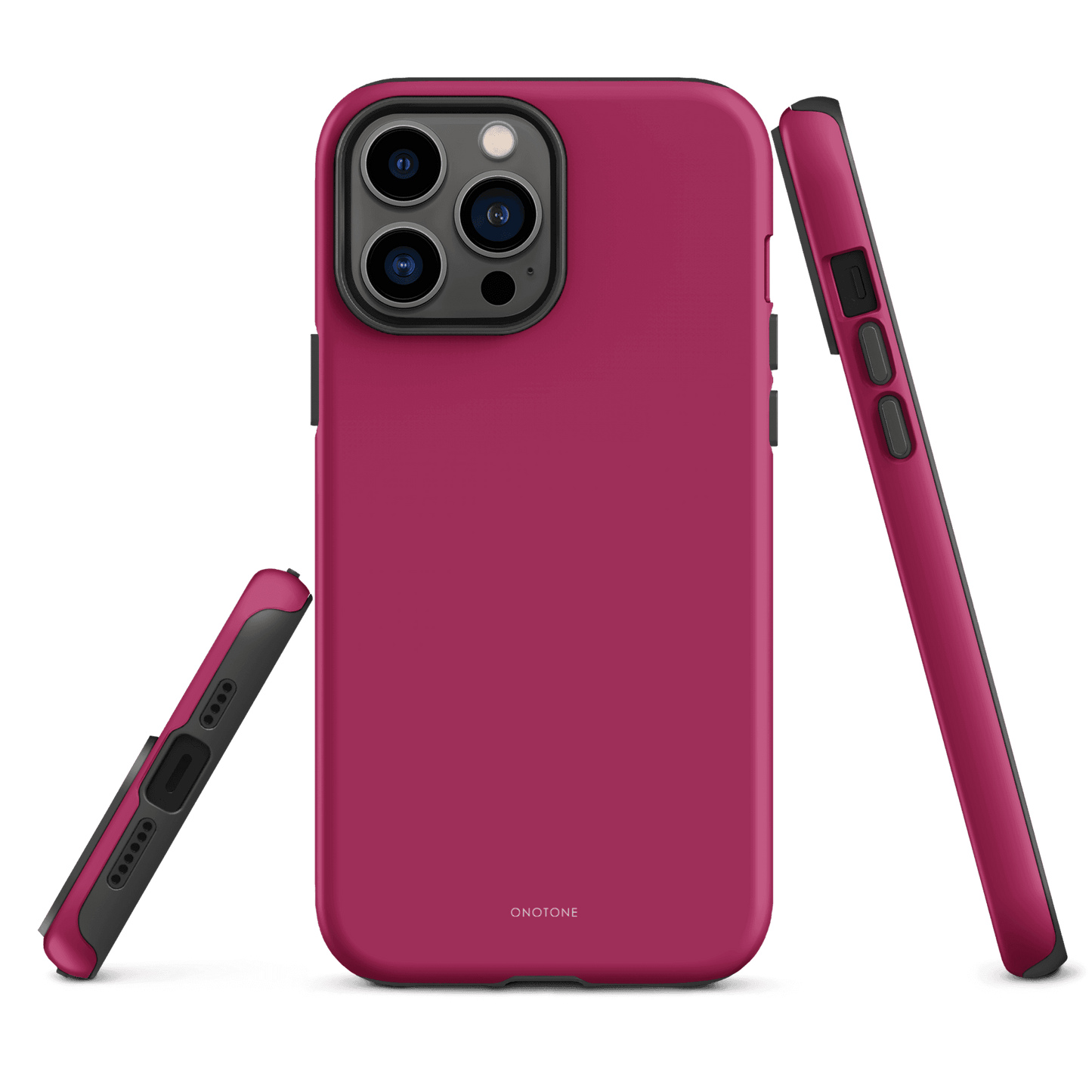 Solid Color pink iPhone® Case - Pantone® 220