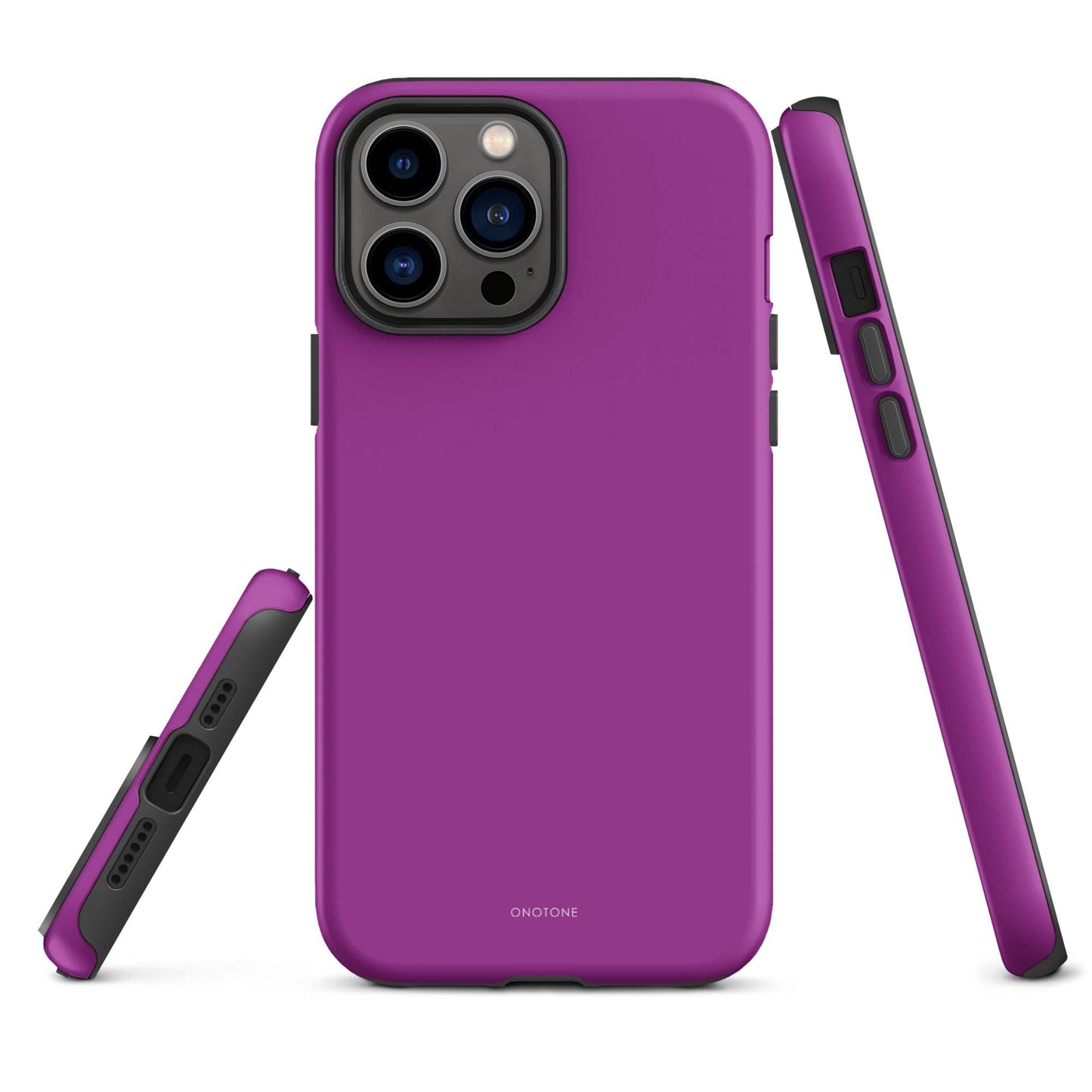 Solid Color purple iPhone® Case - Pantone® 254