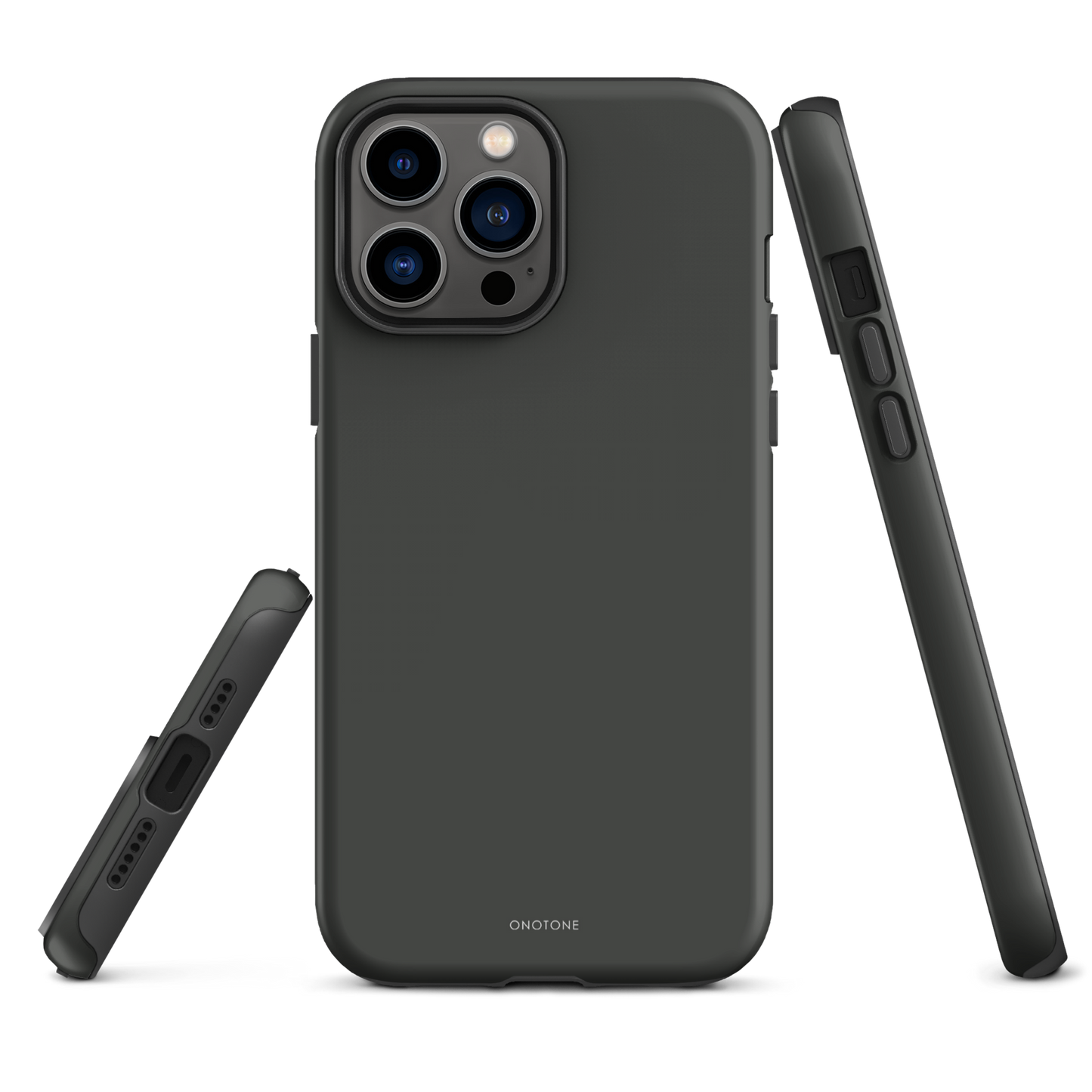 GRAY MINIMALIST IPHONE® CASE - PANTONE® 447