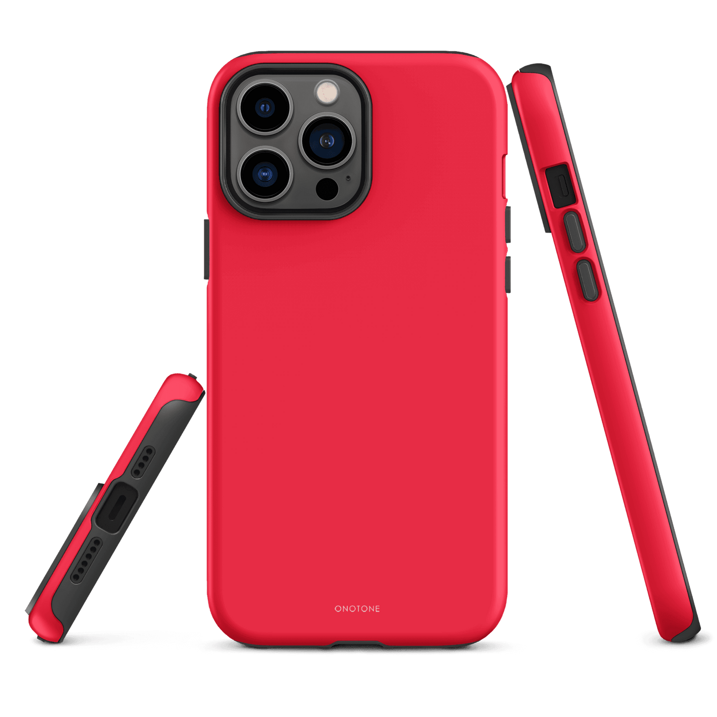 Neon Red iPhone Case