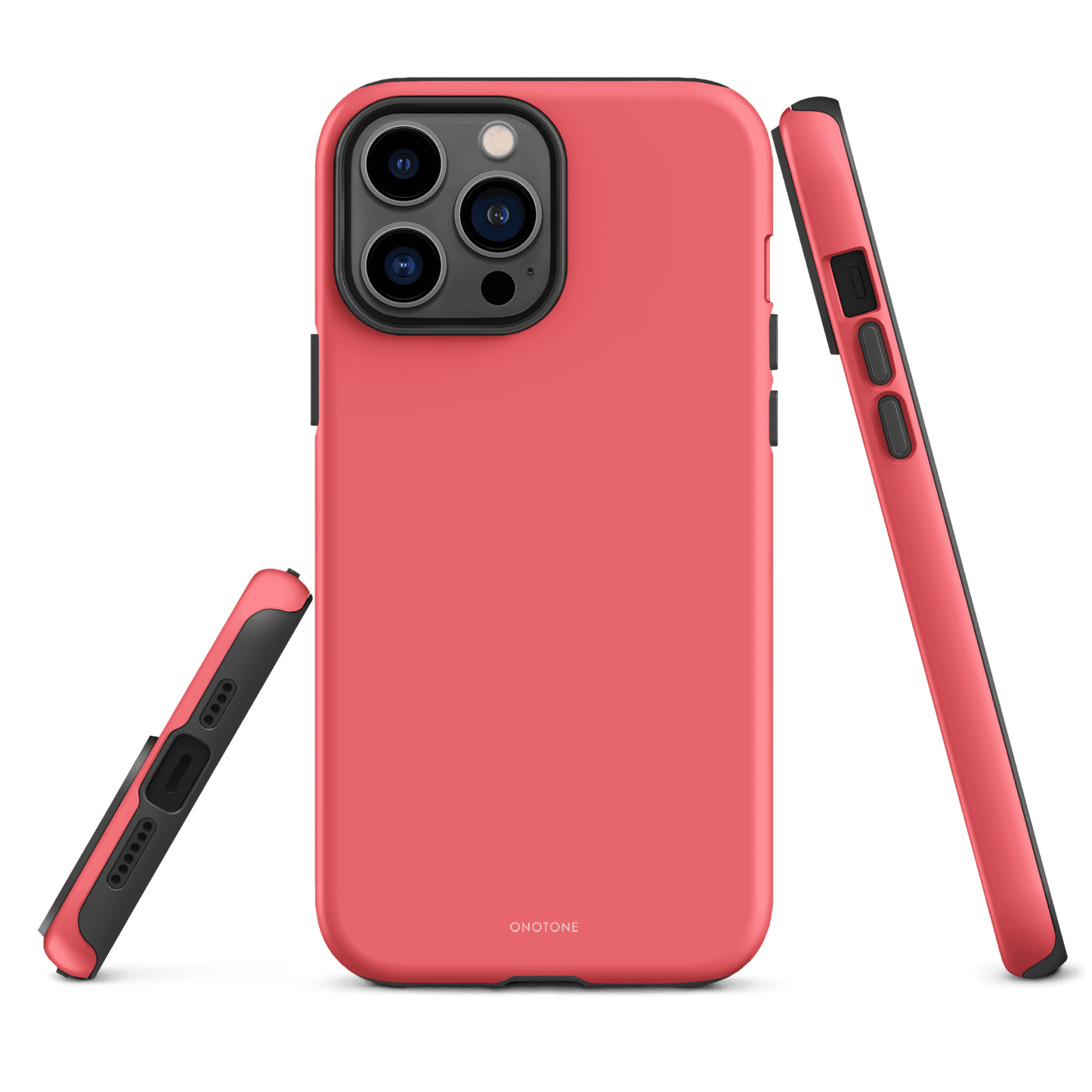 Light Coral Red iPhone Case