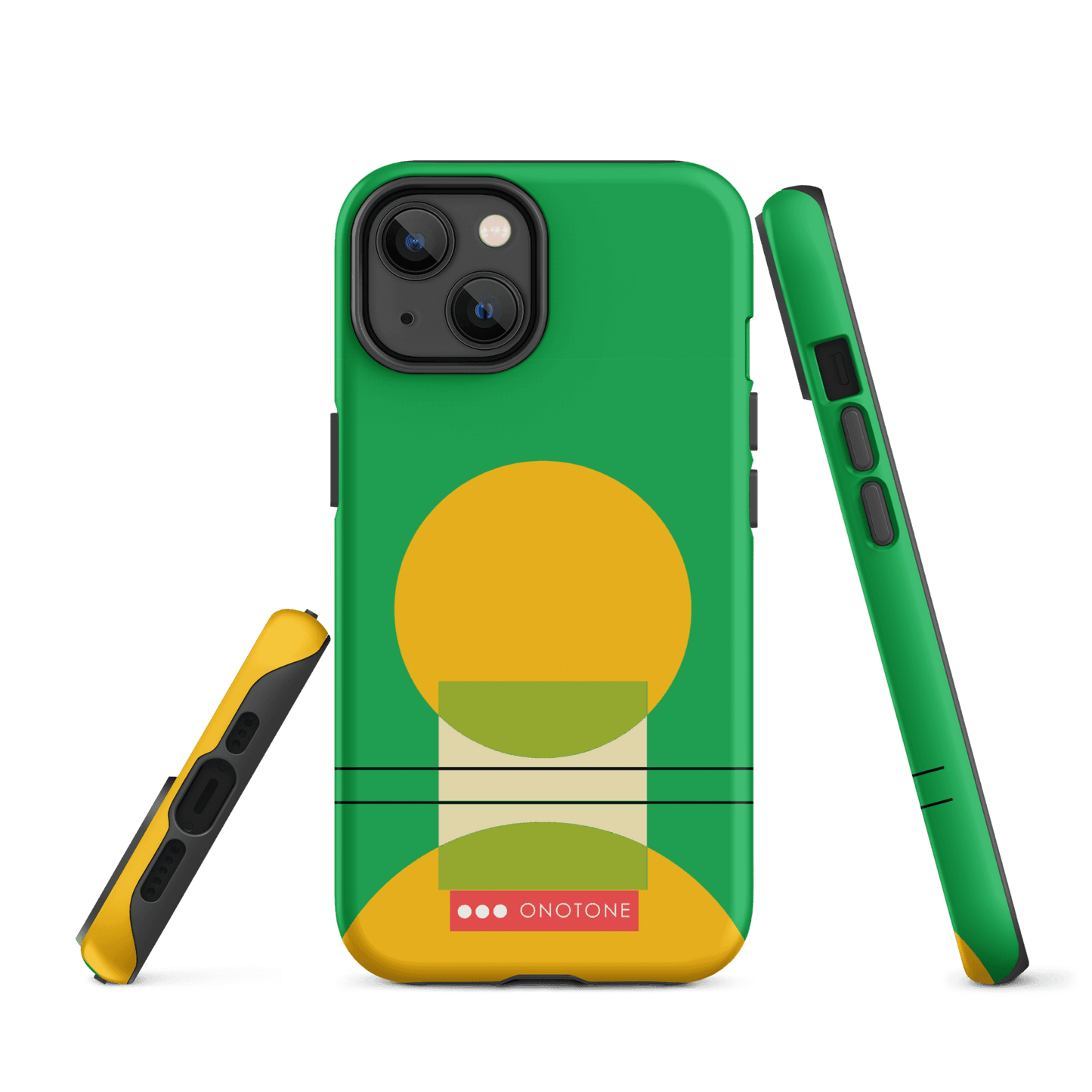 Dual Layer green modern iPhone® Case ( MD-2065)