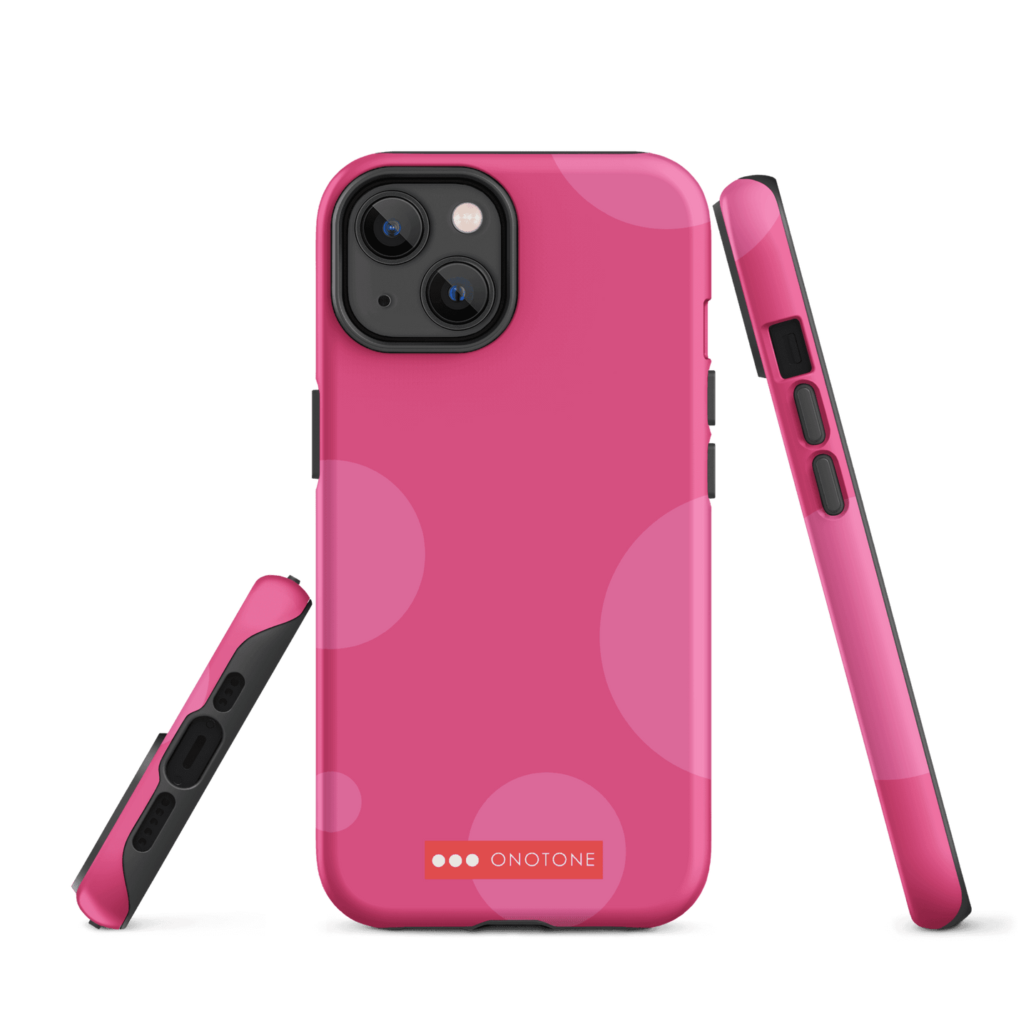 Dual Layer pink modern iPhone® Case ( MD-1729)