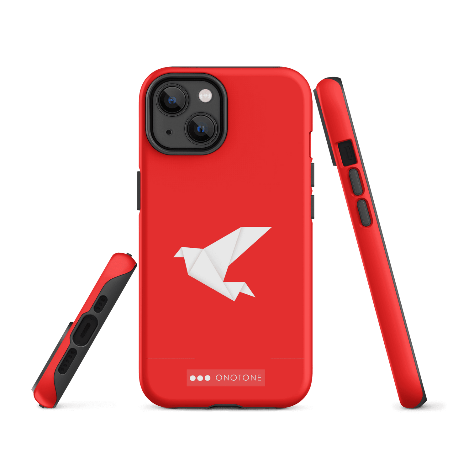 Dual Layer red modern iPhone® Case ( MD-1449)