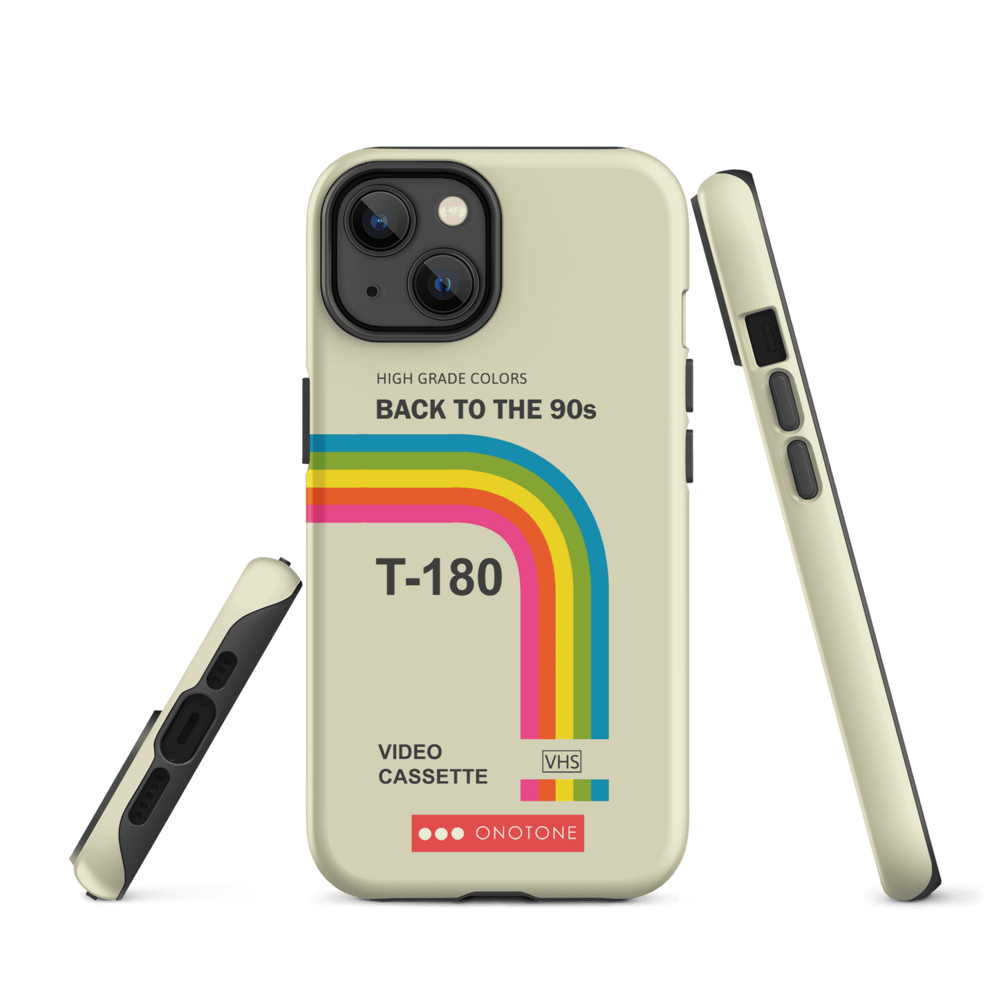 Dual Layer back to 90s VHS modern iPhone® Case ( MD-1281)
