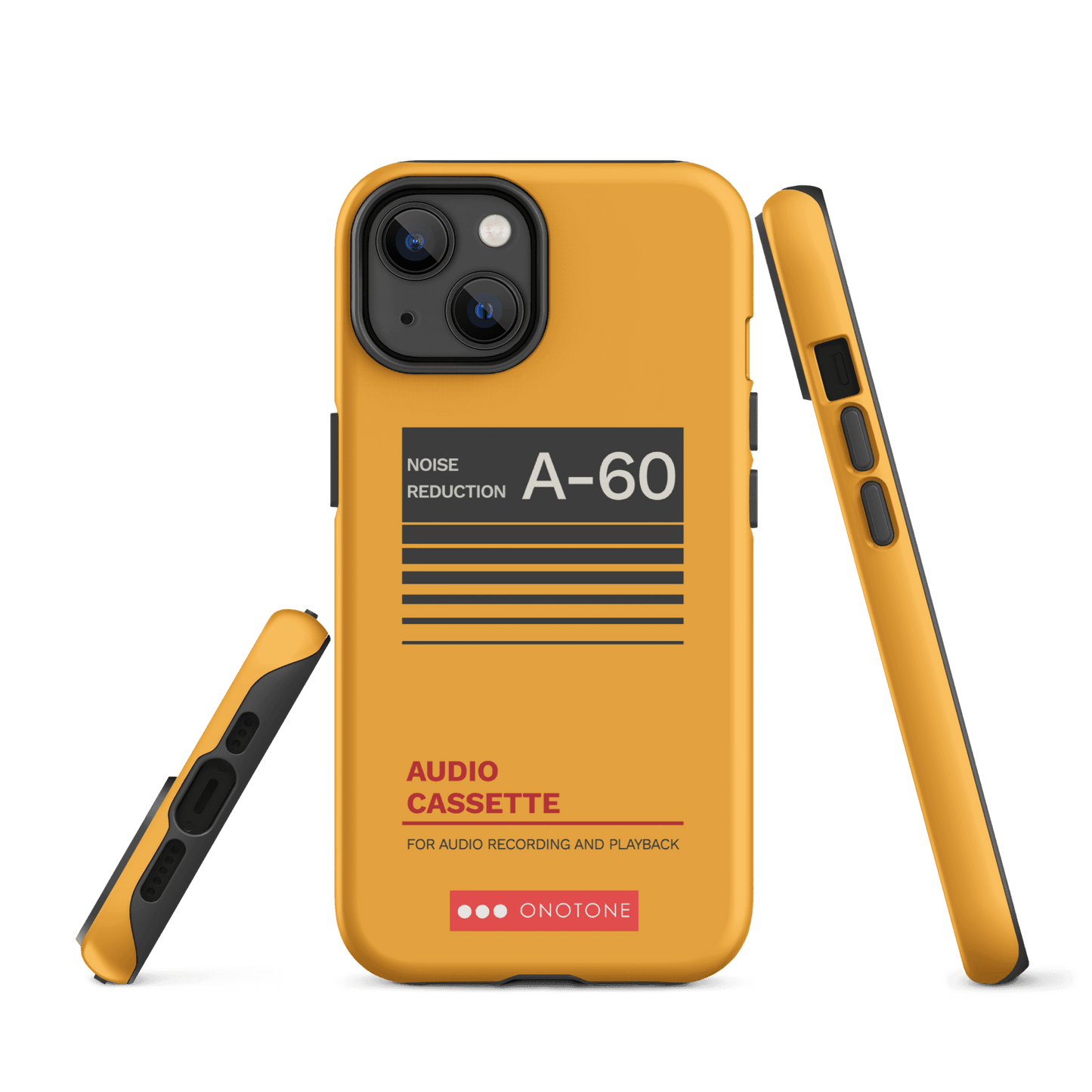 Dual Layer audio casette modern iPhone® Case ( MD-1225)