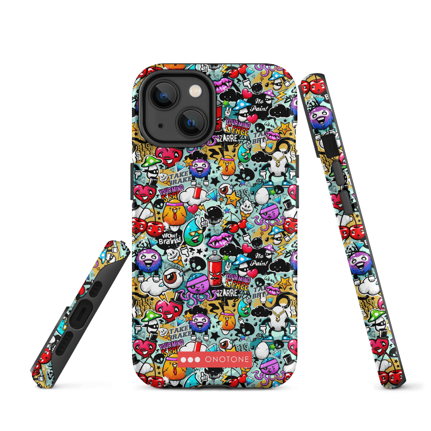 Dual Layer iPhone® Case with Street Art