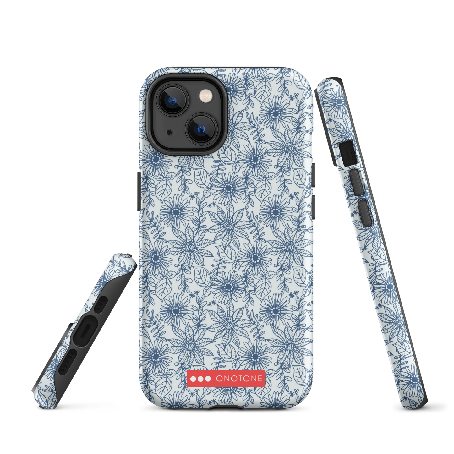 Japanese design indigo iPhone® Case