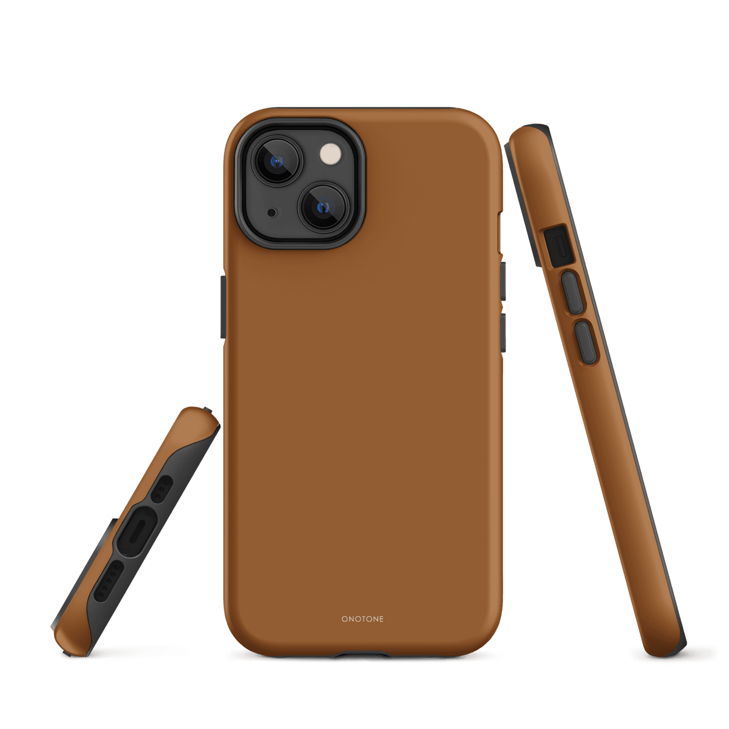 Solid Color brown iPhone® Case - Pantone® 154