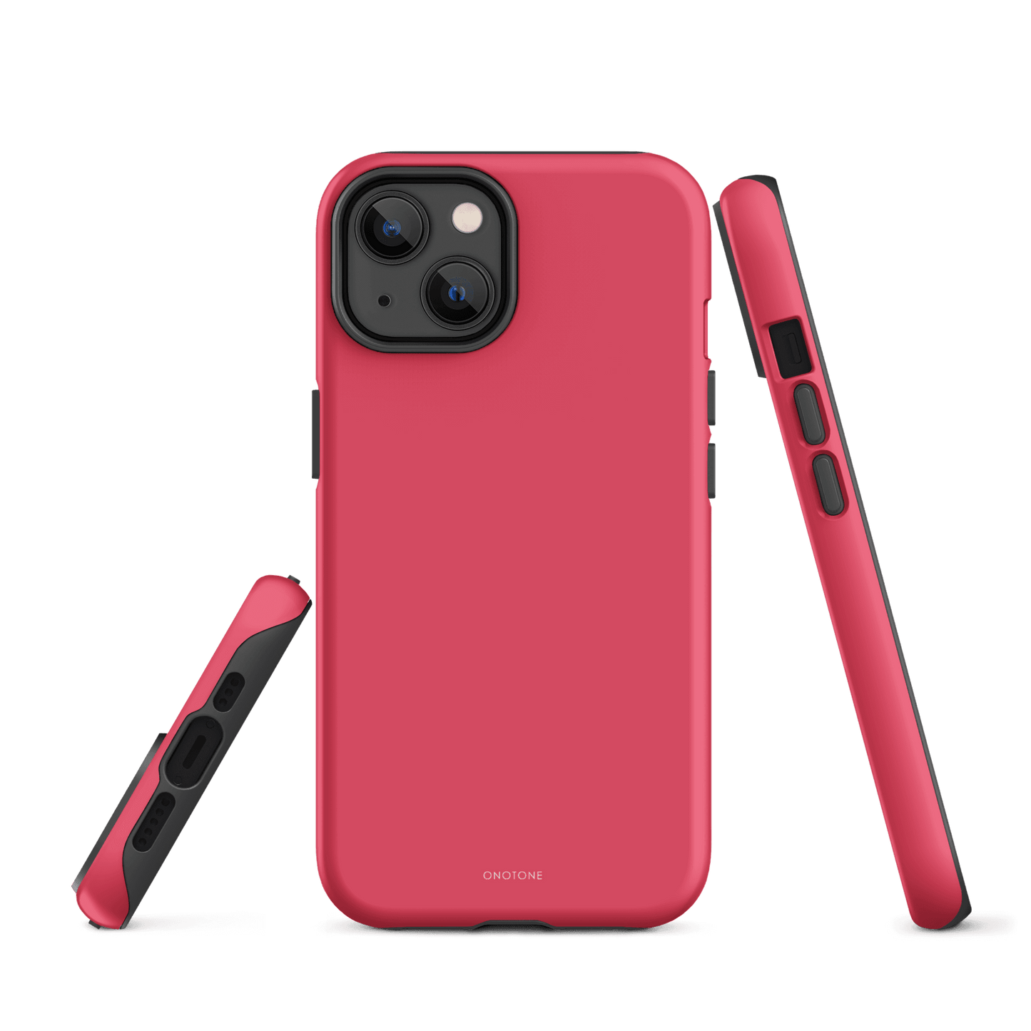 Solid Color red iPhone® Case - Pantone® 198
