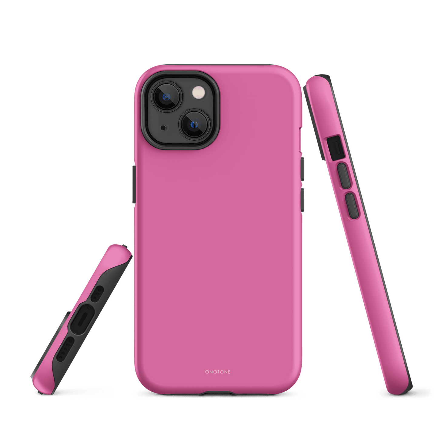 Solid Color pink iPhone® Case - Pantone® 218