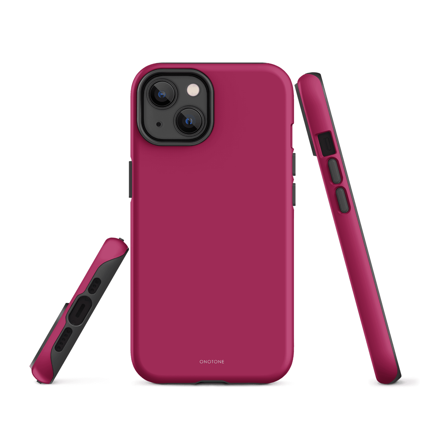 Solid Color pink iPhone® Case - Pantone® 220