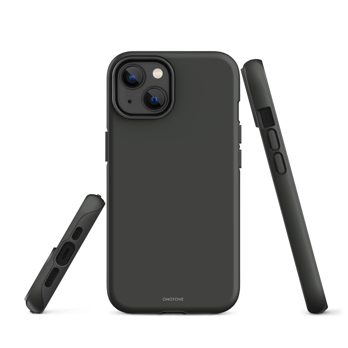 GRAY MINIMALIST IPHONE® CASE - PANTONE® 447