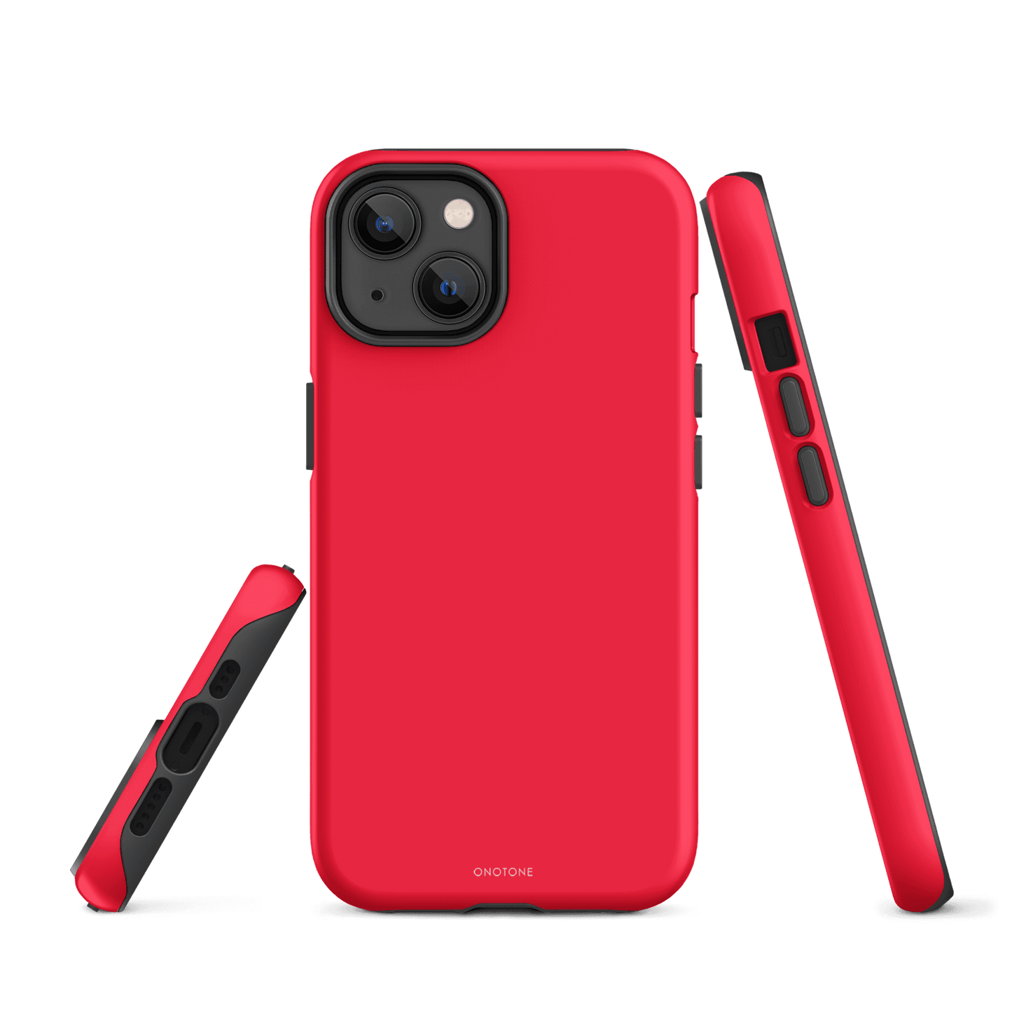 Neon Red iPhone Case