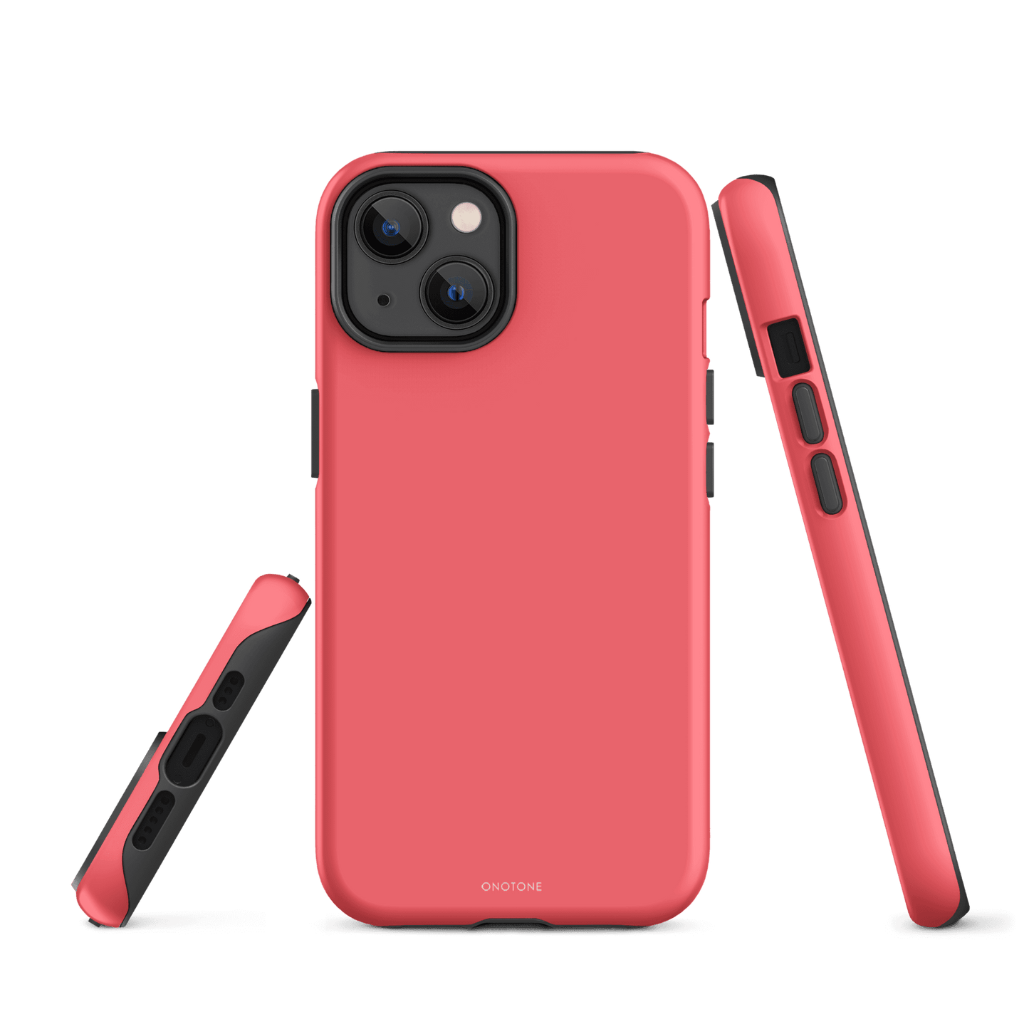 Light Coral Red iPhone Case
