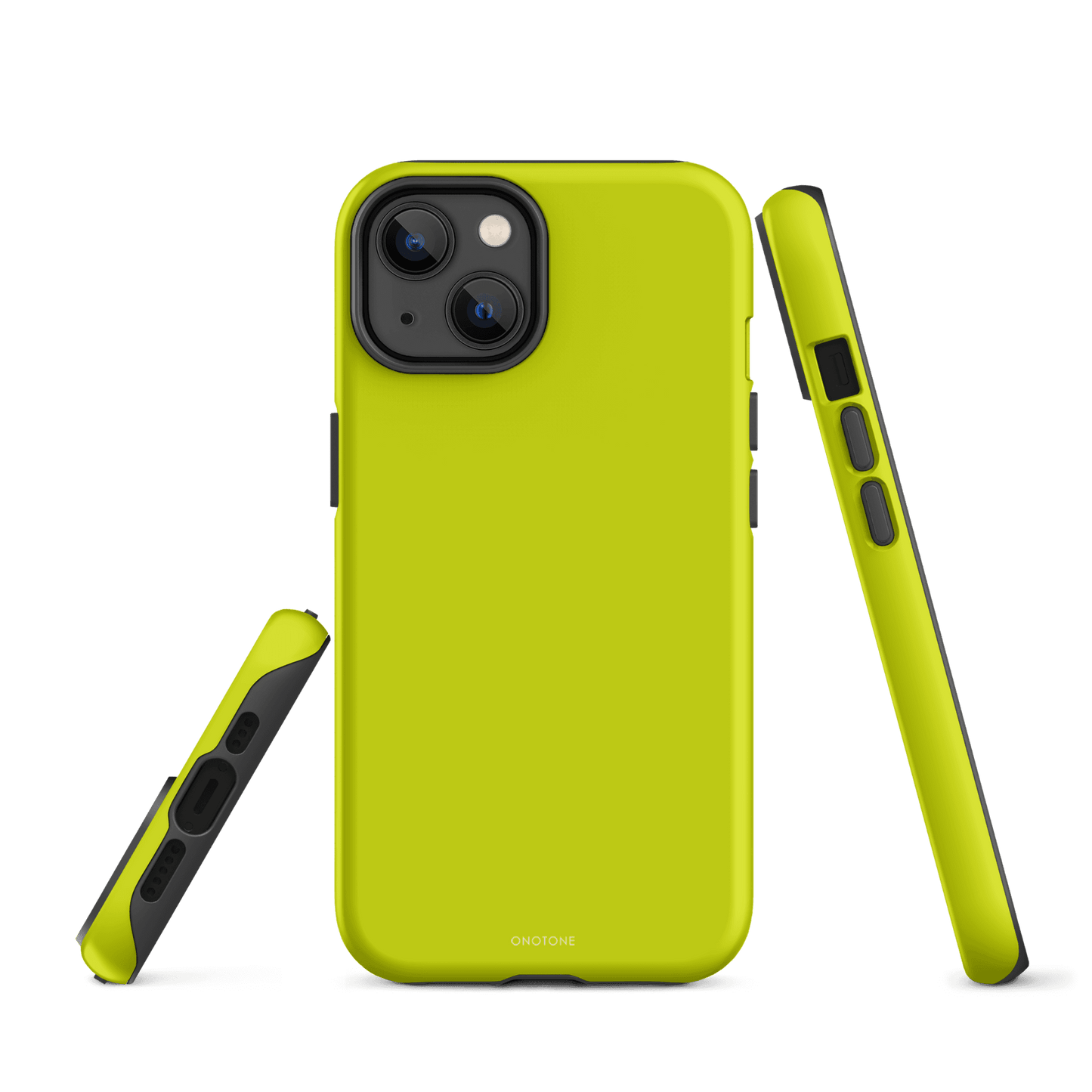 Acid Green-Yellow iPhone Case