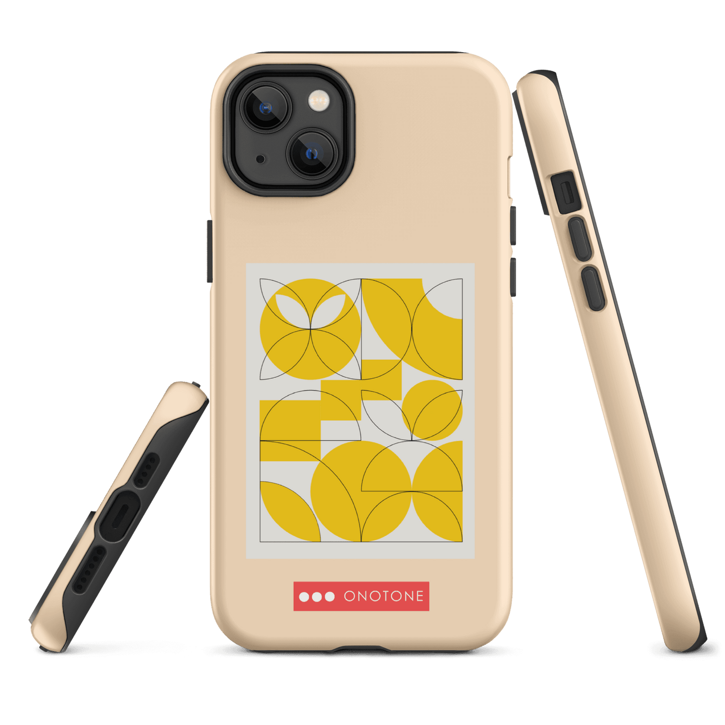Dual Layer Bauhaus modern iPhone® Case ( MD-3073)
