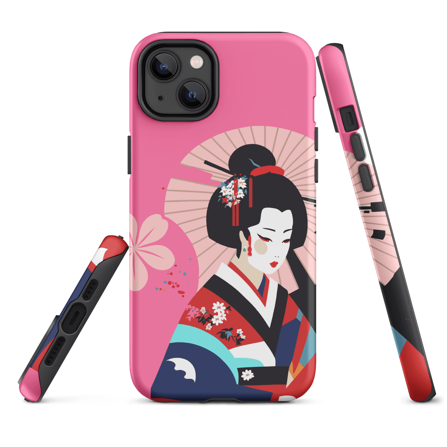Dual Layer geisha modern iPhone® Case ( MD-2121)