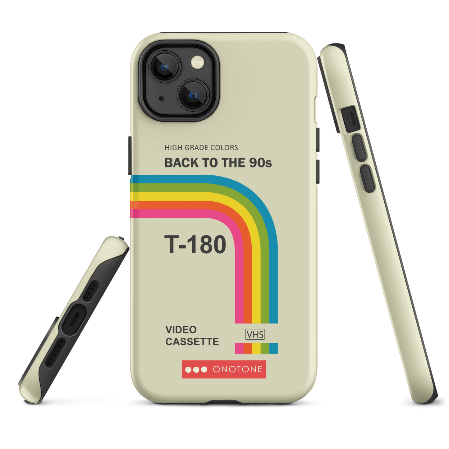 Dual Layer back to 90s VHS modern iPhone® Case ( MD-1281)