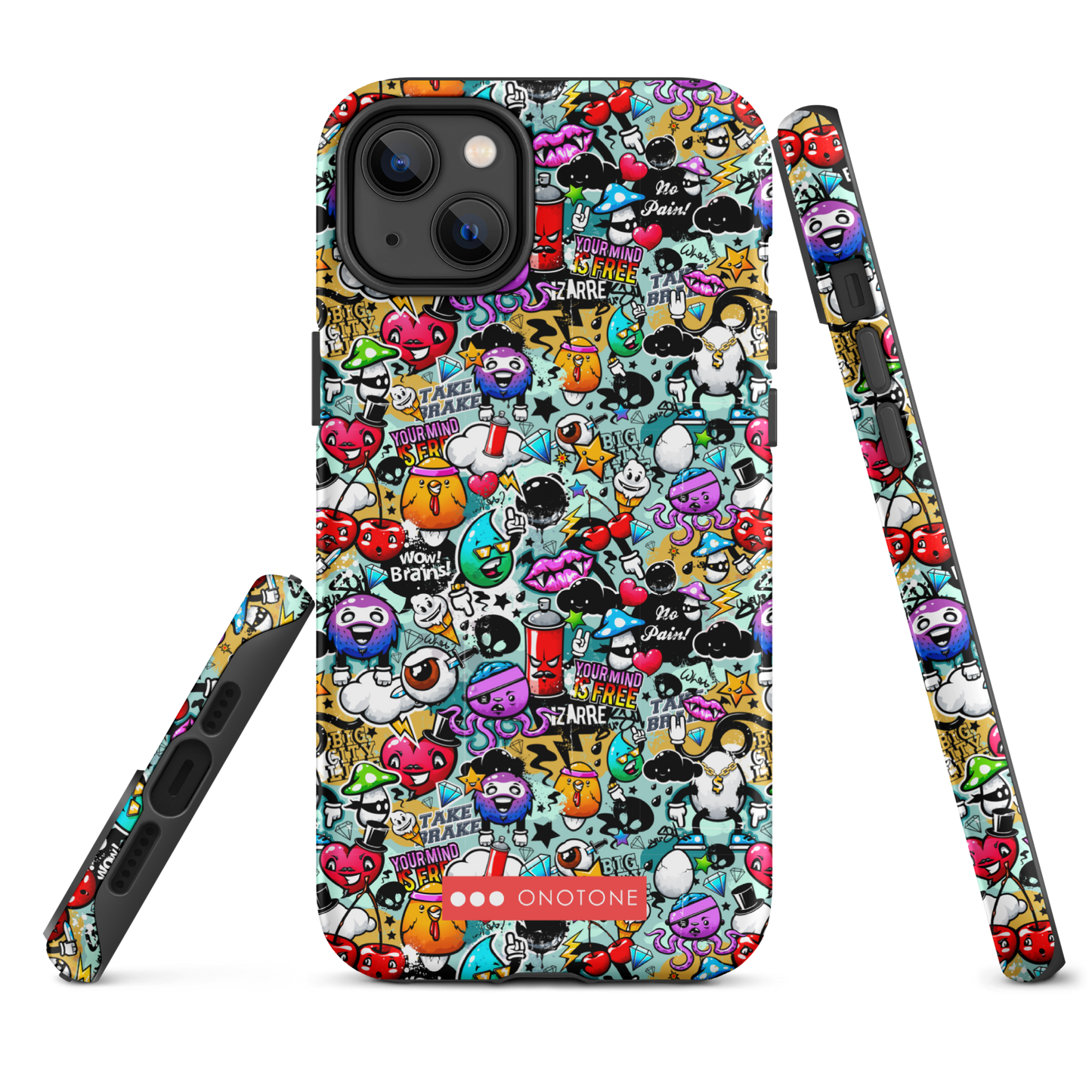 Dual Layer iPhone® Case with Street Art