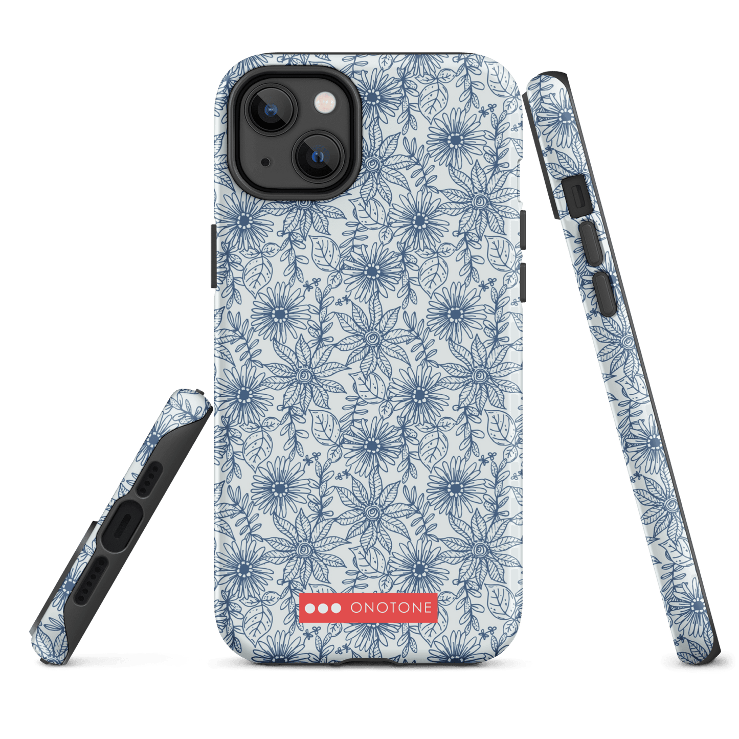 Japanese design indigo iPhone® Case (IND-041)