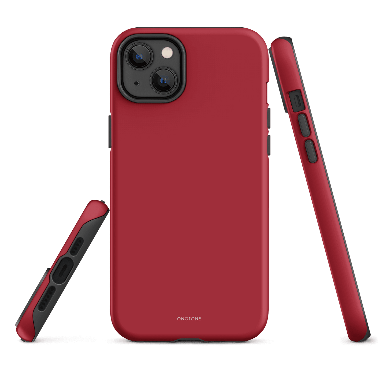Solid Color red iPhone® Case - Pantone® 187