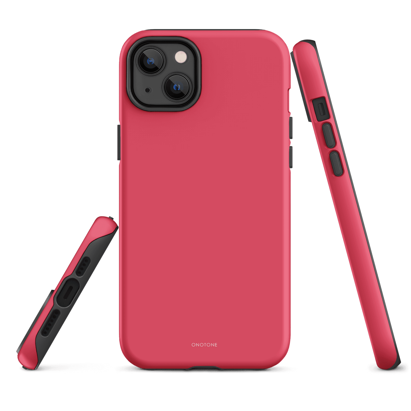 Solid Color red iPhone® Case - Pantone® 198
