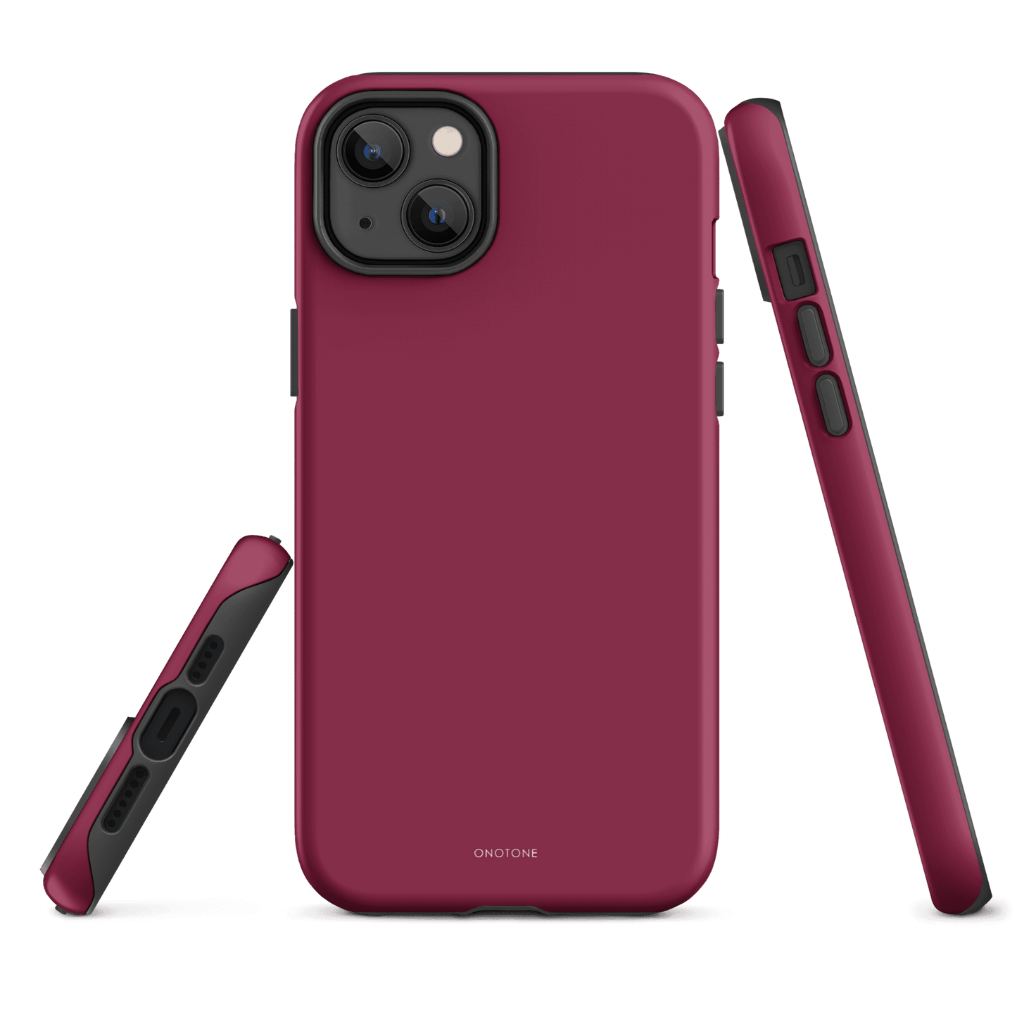 Solid Color red iPhone® Case - Pantone® 208
