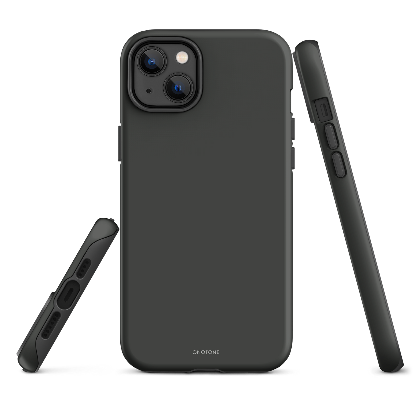 GRAY MINIMALIST IPHONE® CASE - PANTONE® 447