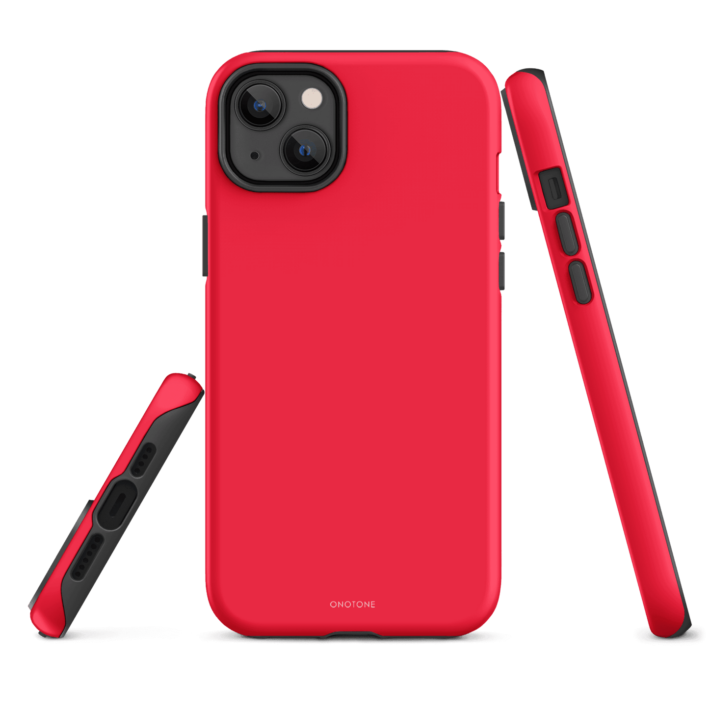 Neon Red iPhone Case