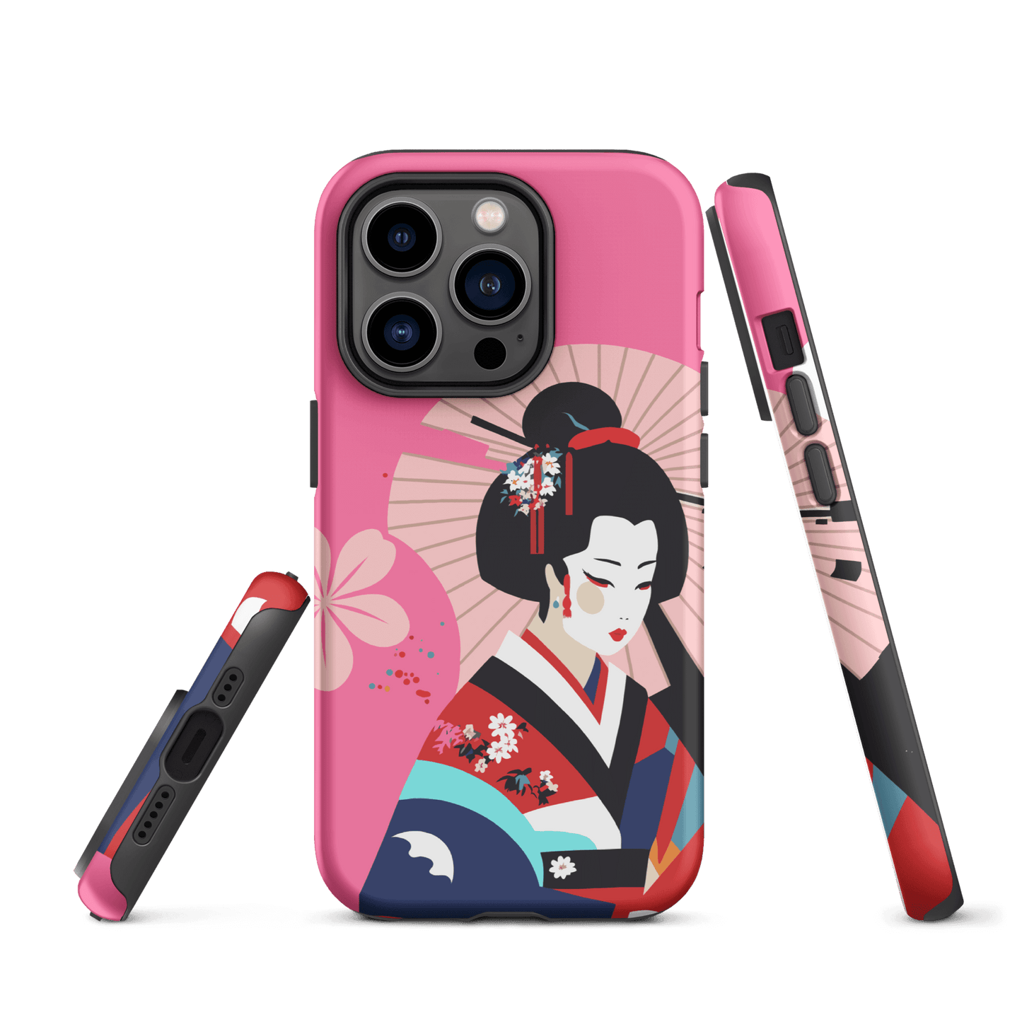 Dual Layer geisha modern iPhone® Case ( MD-2121)
