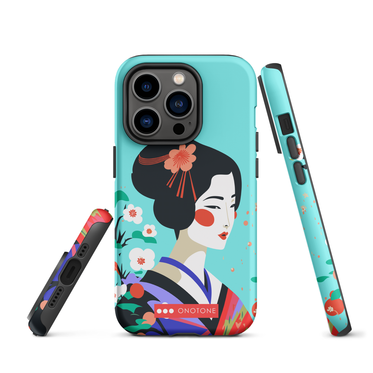 Dual Layer geisha modern iPhone® Case