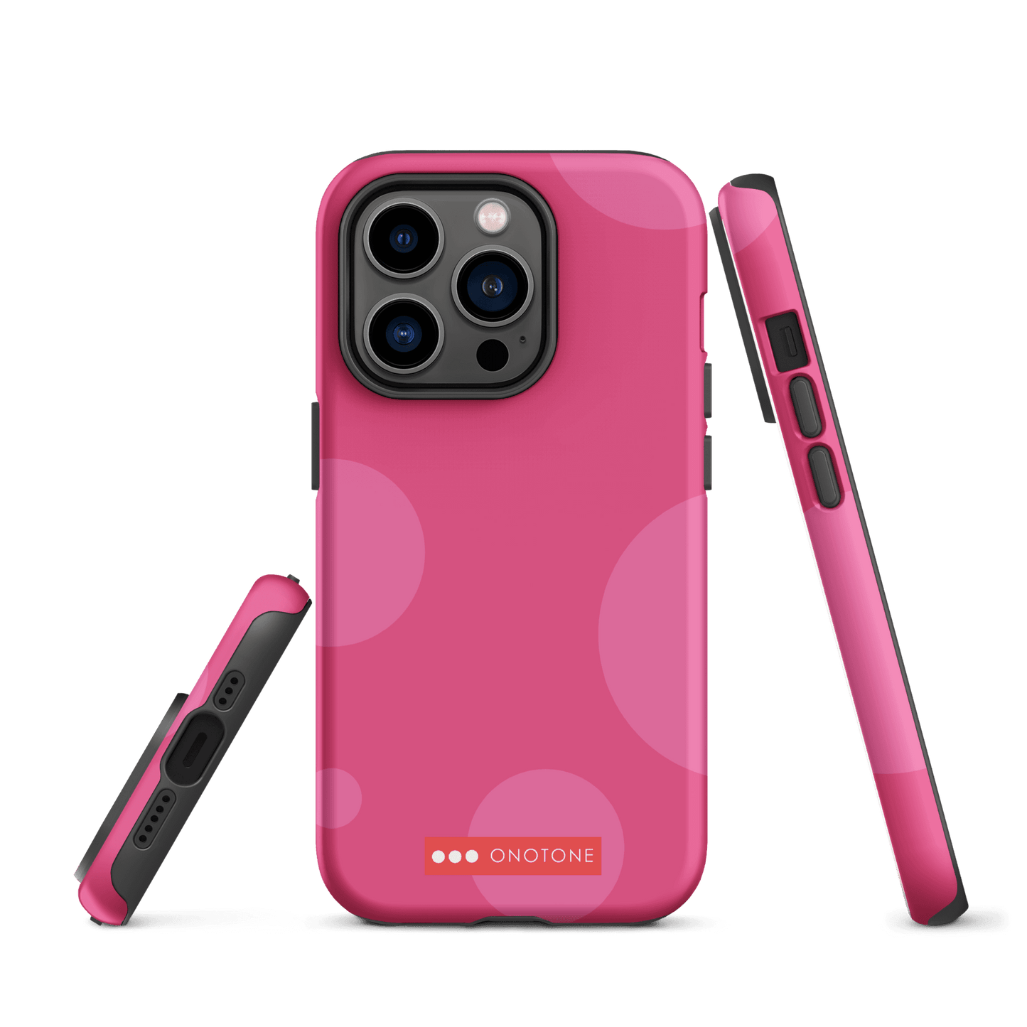 Dual Layer pink modern iPhone® Case ( MD-1729)