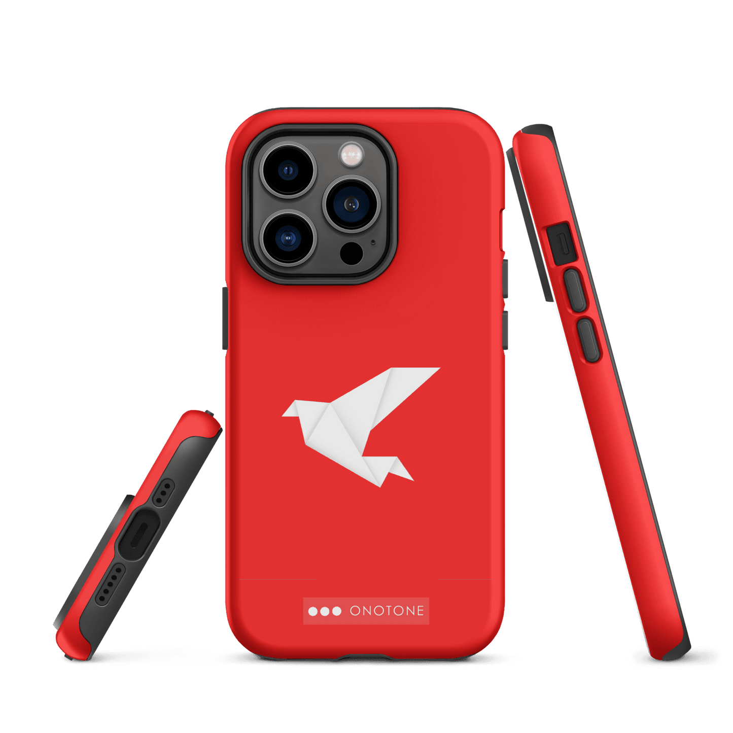 Dual Layer red modern iPhone® Case ( MD-1449)