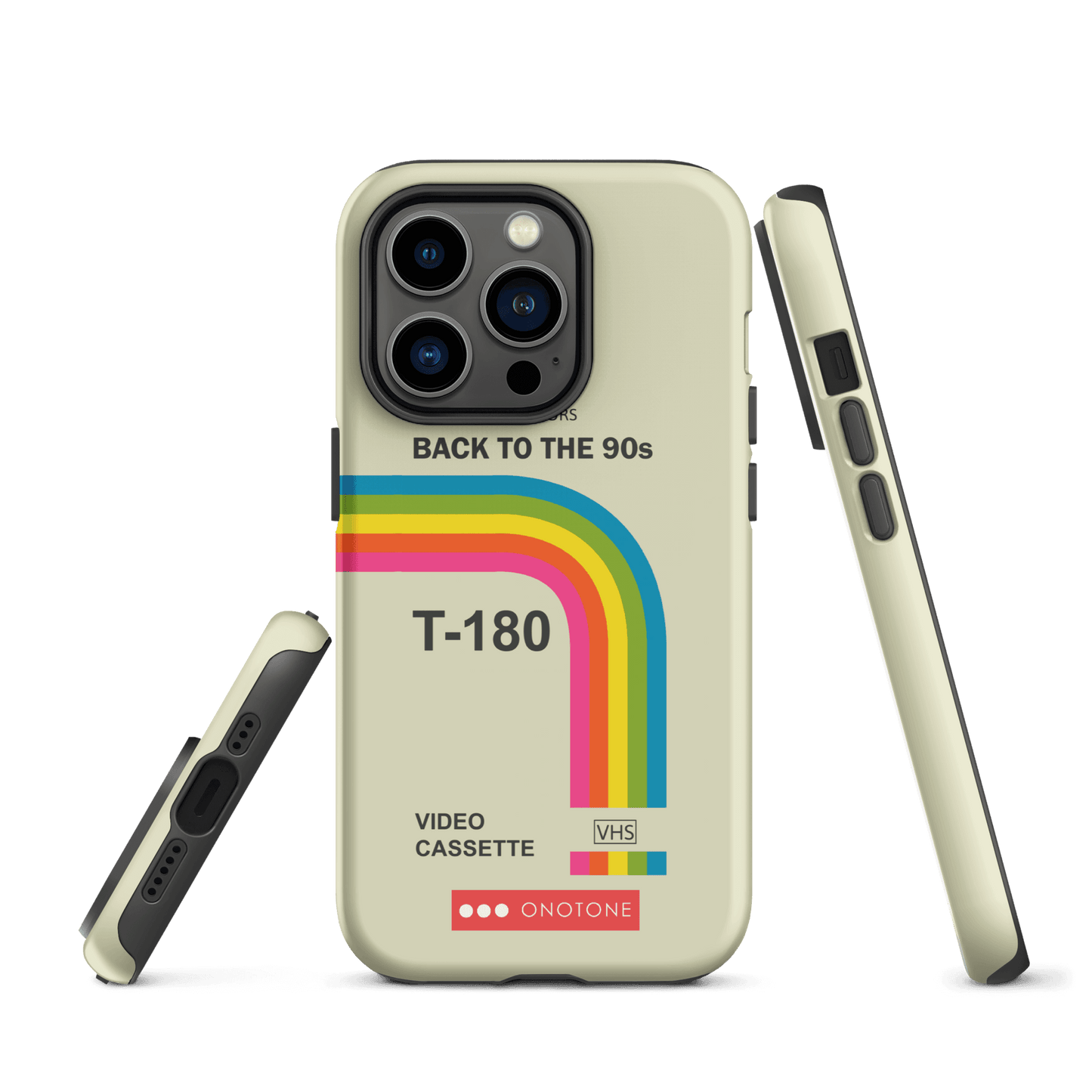 Dual Layer back to 90s VHS modern iPhone® Case ( MD-1281)
