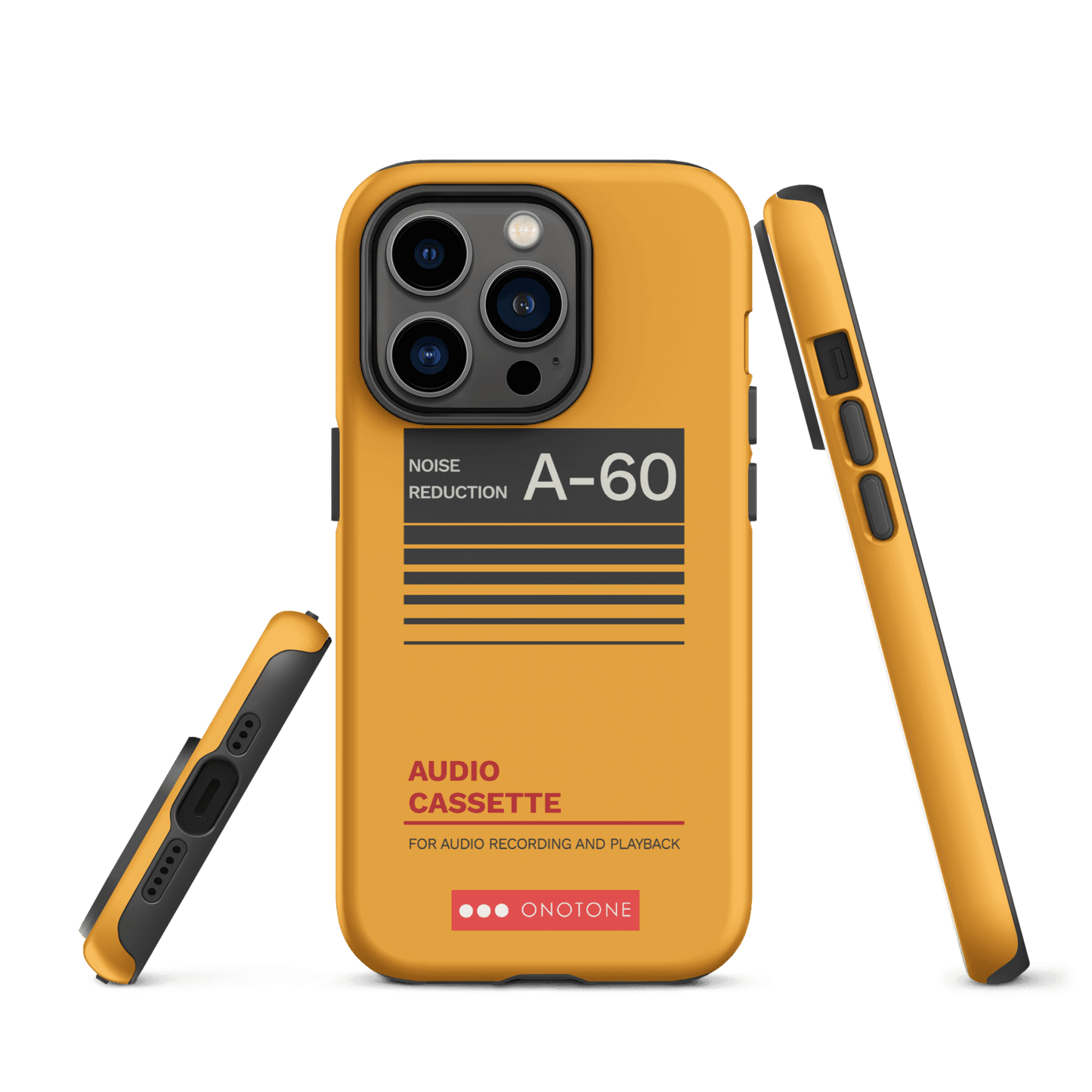 Dual Layer audio casette modern iPhone® Case ( MD-1225)