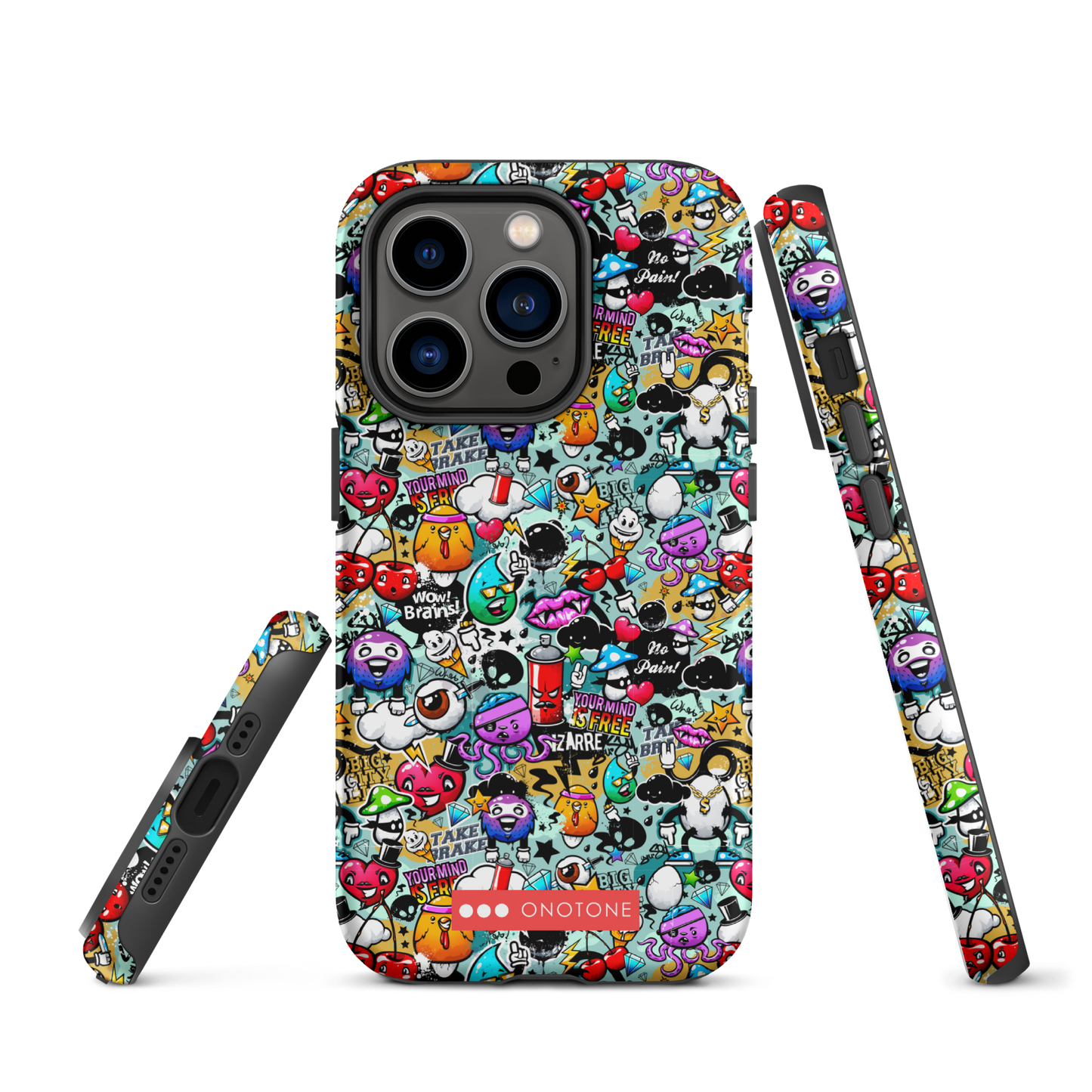 Dual Layer iPhone® Case with Street Art