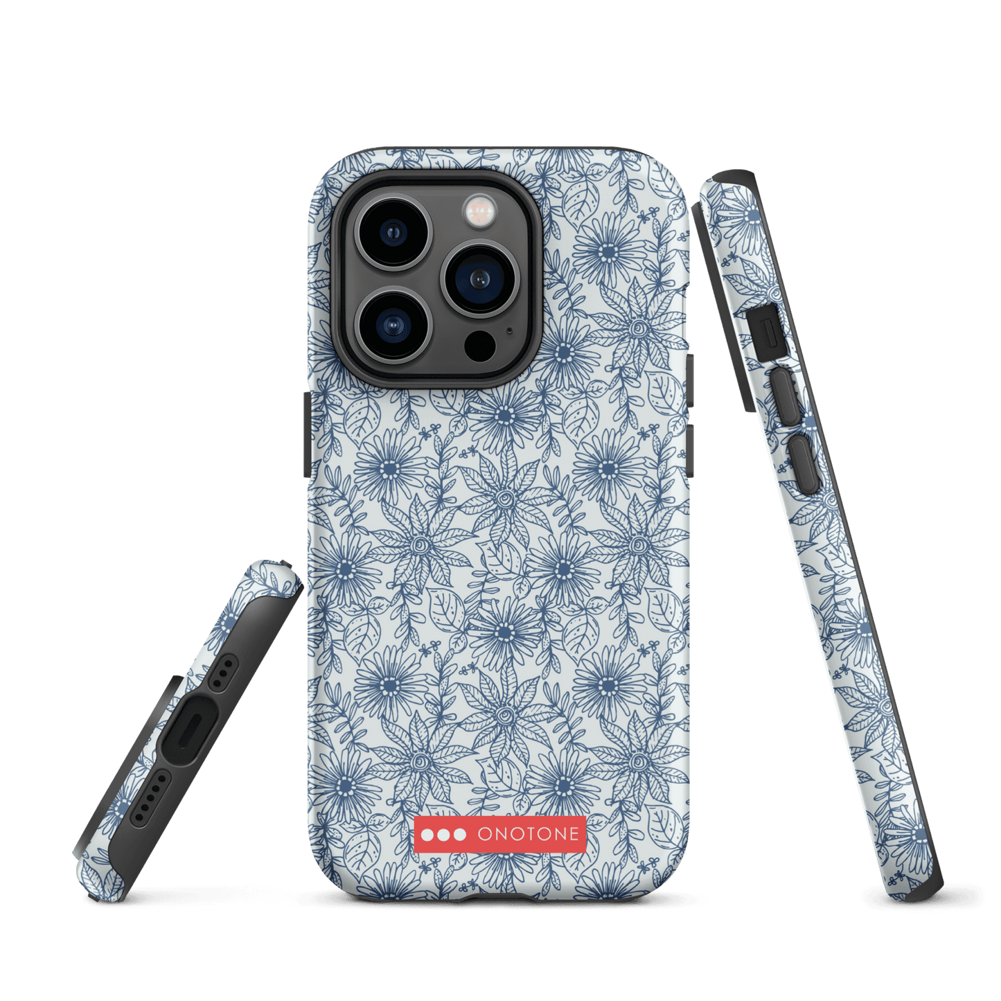 Japanese design indigo iPhone® Case (IND-041)
