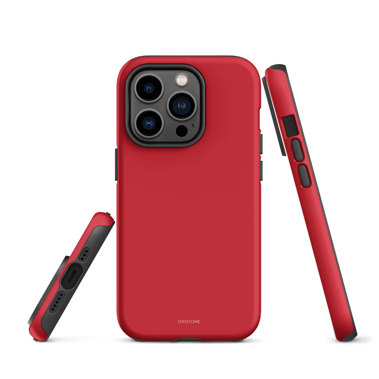 Solid Color red iPhone® Case - Pantone® 186