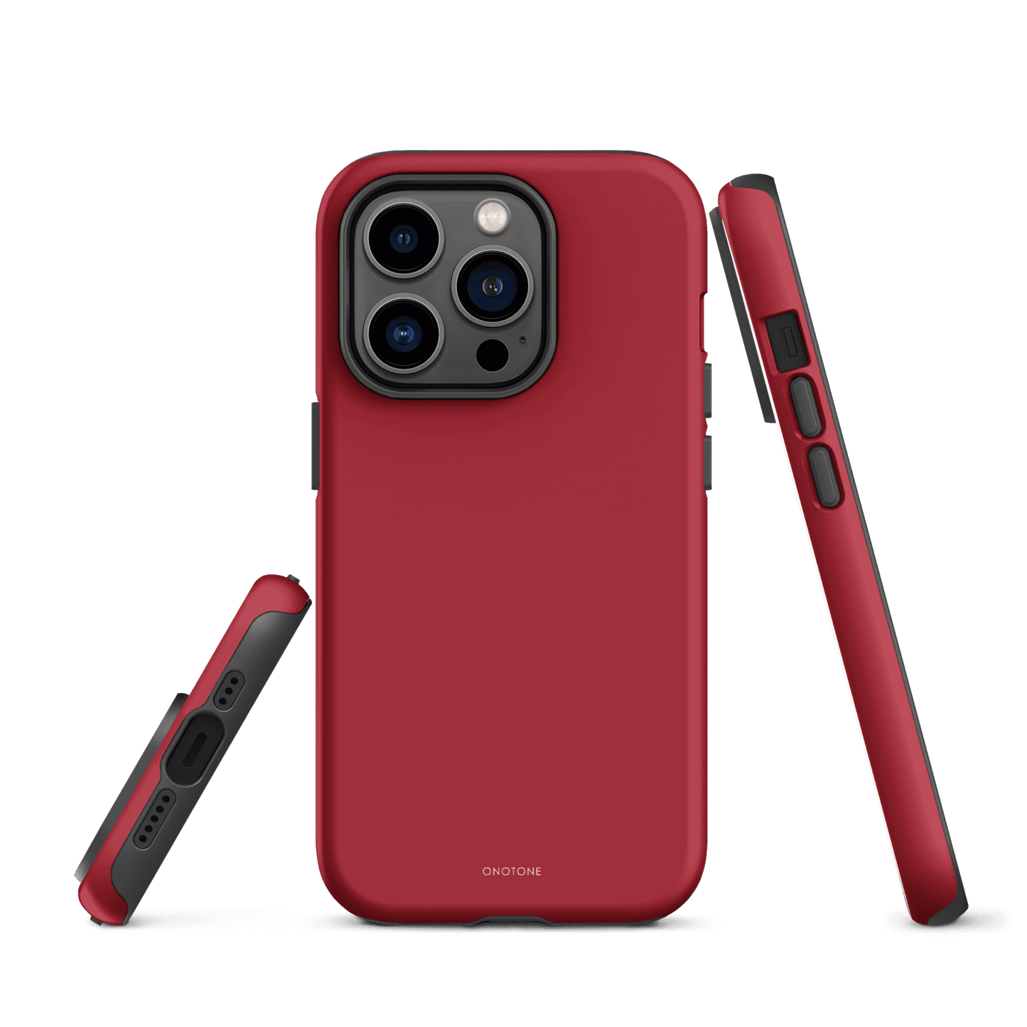 Solid Color red iPhone® Case - Pantone® 187