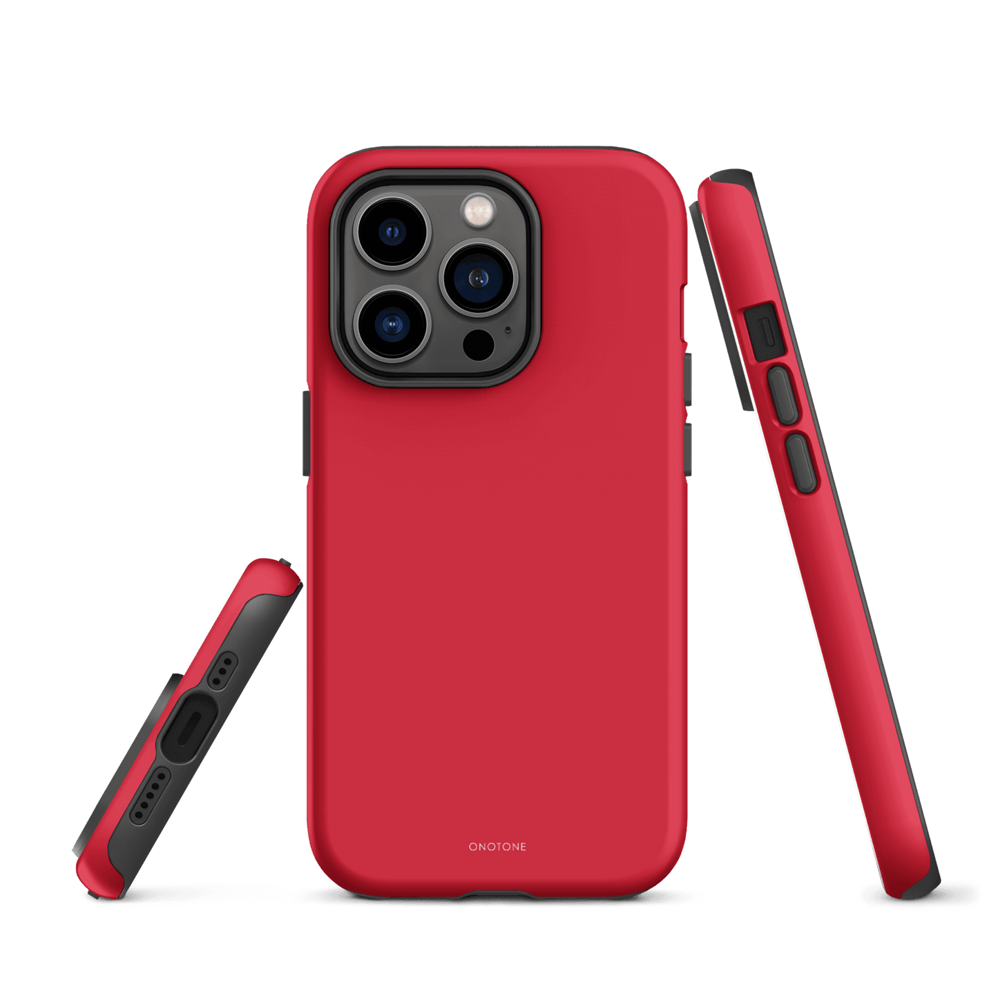 Solid Color red iPhone® Case - Pantone® 199