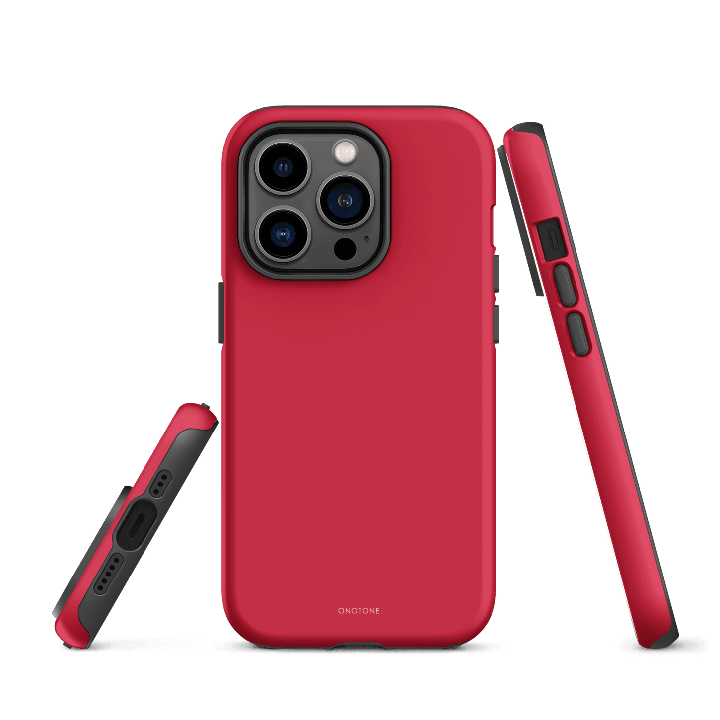 Solid Color red iPhone® Case - Pantone® 207
