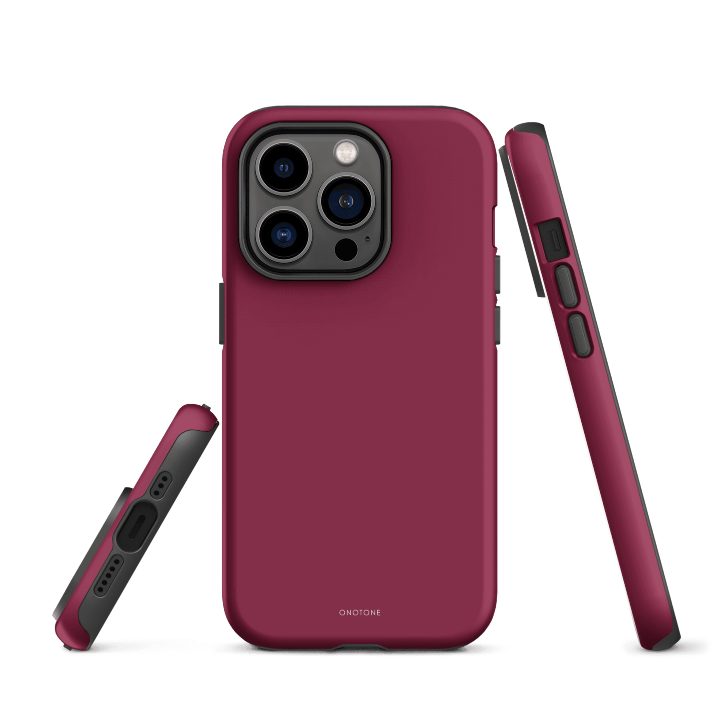 Solid Color red iPhone® Case - Pantone® 208