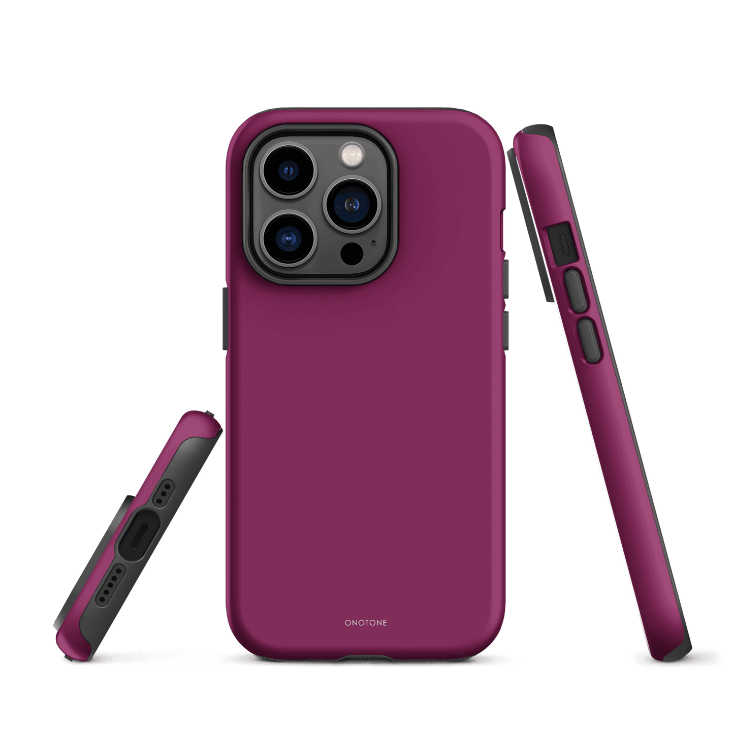 Solid Color purple iPhone® Case - Pantone® 235