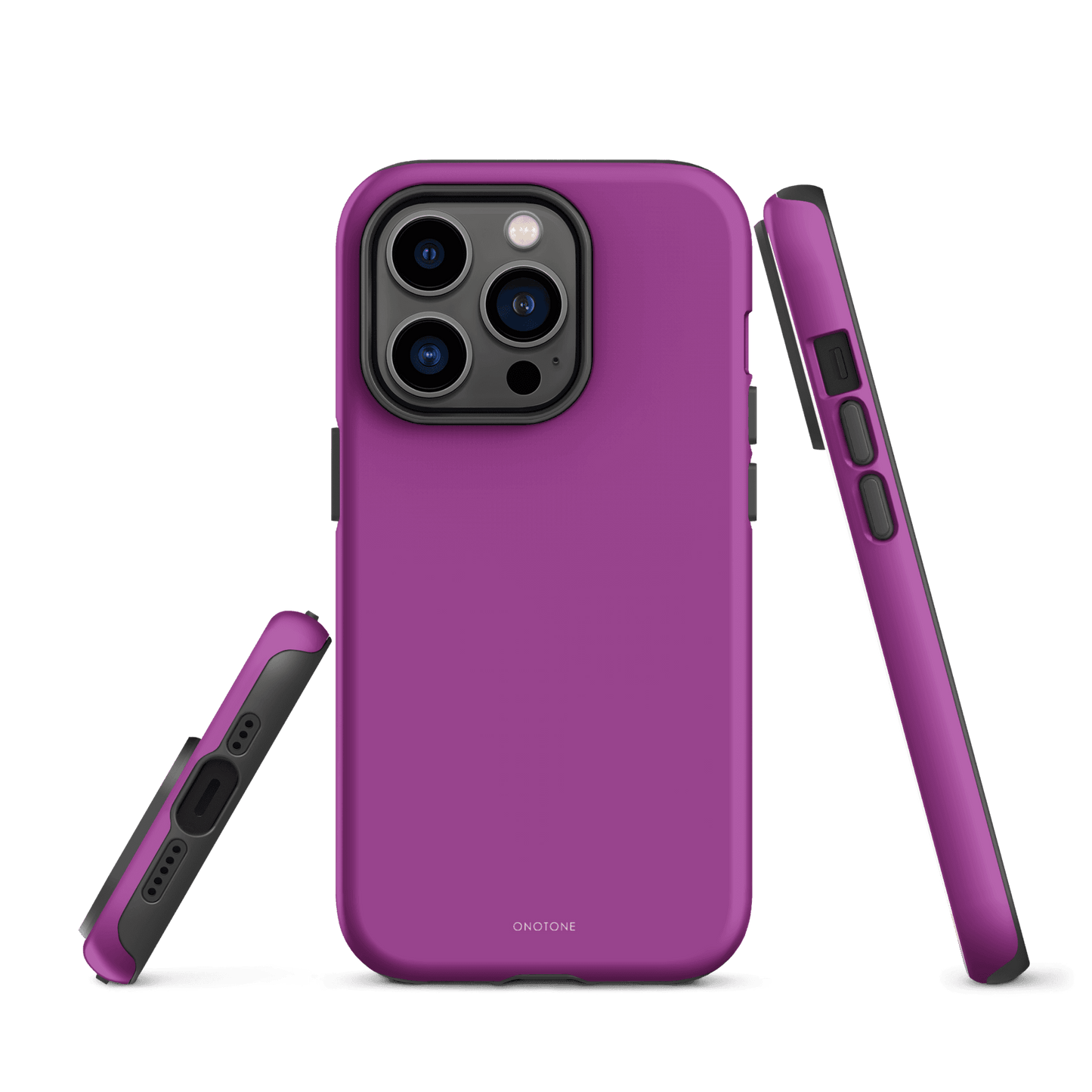 Solid Color purple iPhone® Case - Pantone® 253