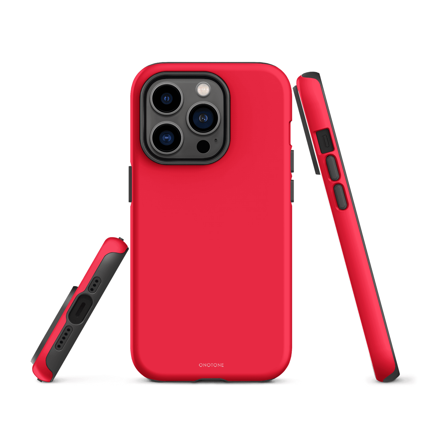 Neon Red iPhone Case