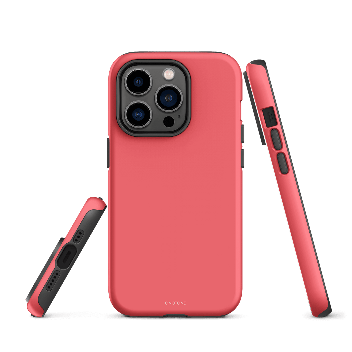 Light Coral Red iPhone Case