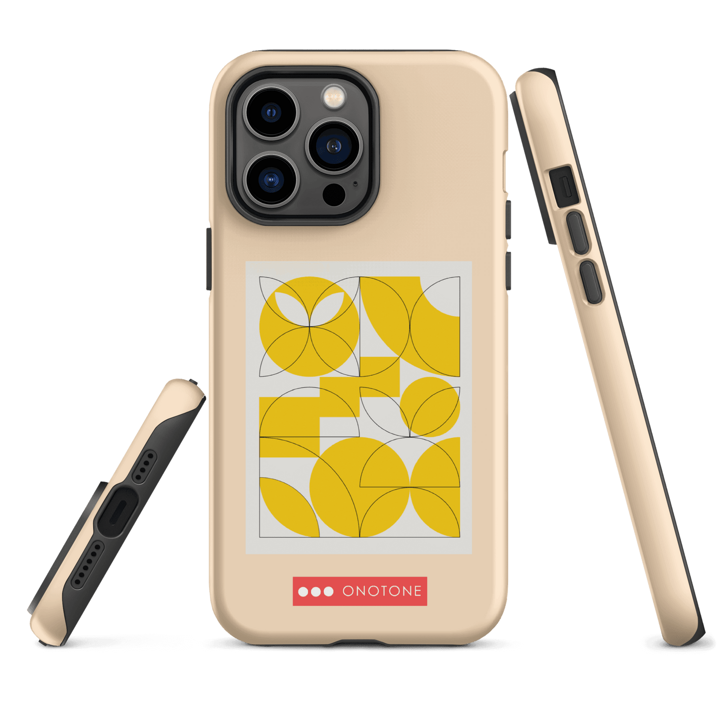 Dual Layer Bauhaus modern iPhone® Case ( MD-3073)