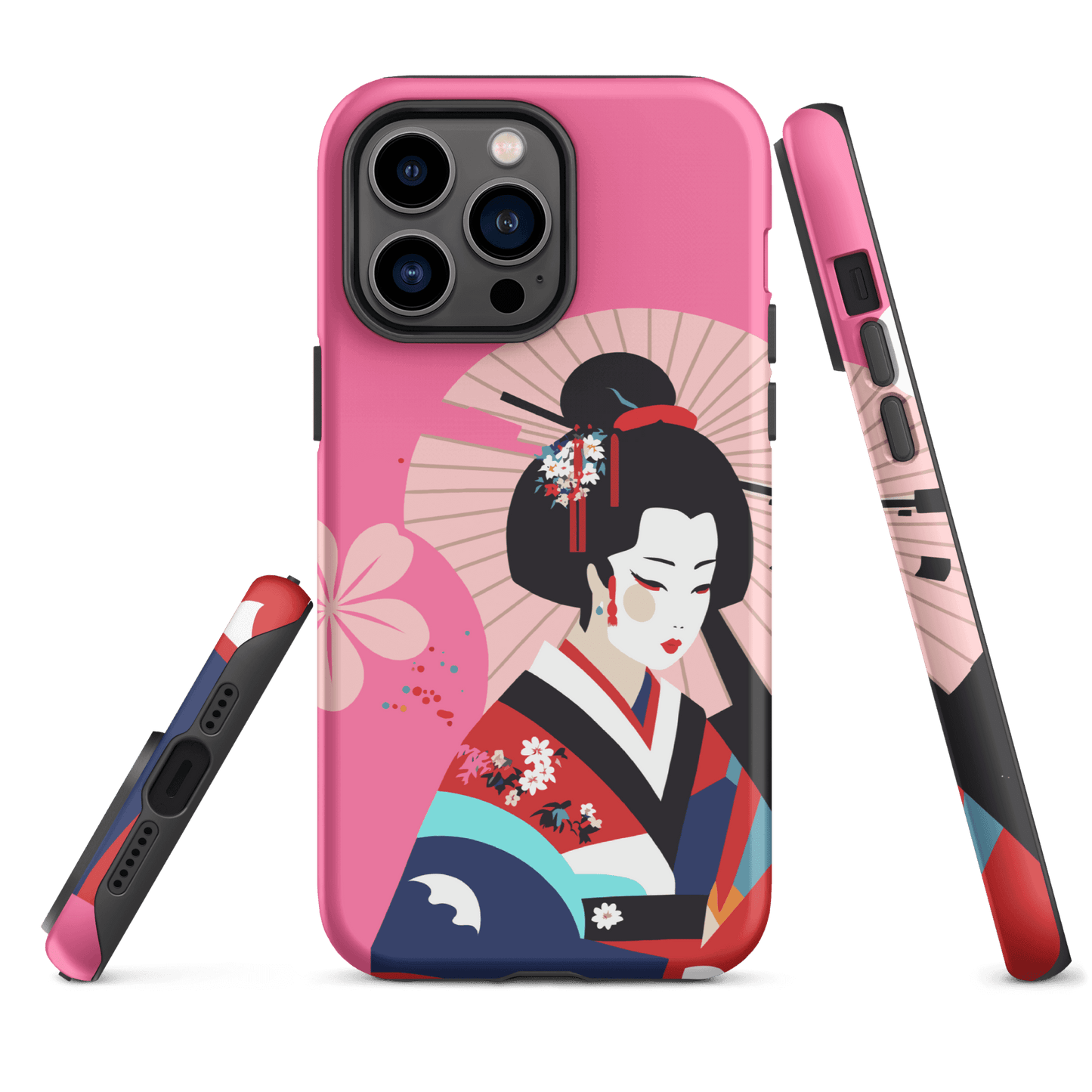 Dual Layer geisha modern iPhone® Case ( MD-2121)